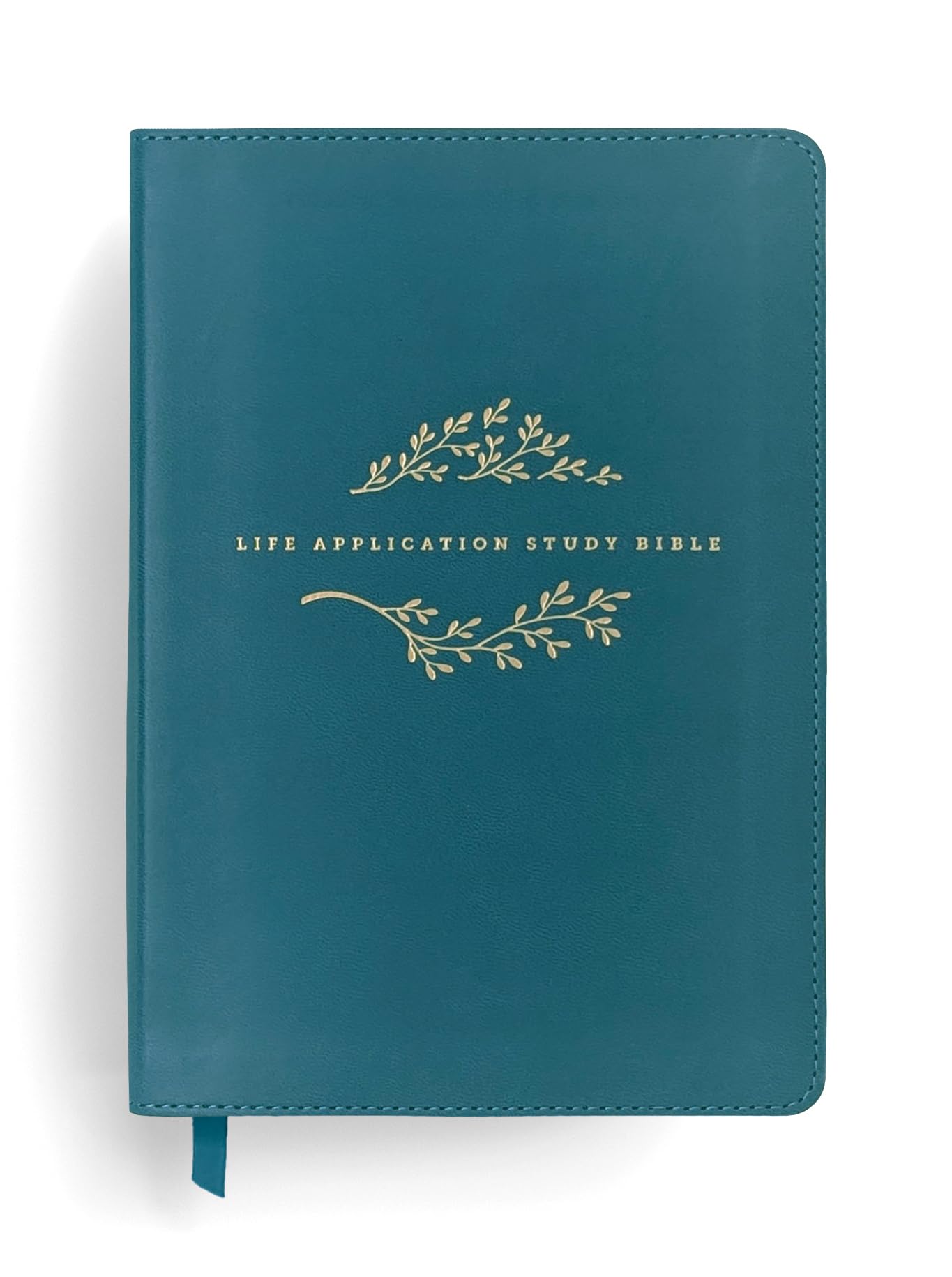 NLT Life Application Study Bible, Third Edition, Personal Size (LeatherLike, Teal Blue, Indexed, Red Letter)