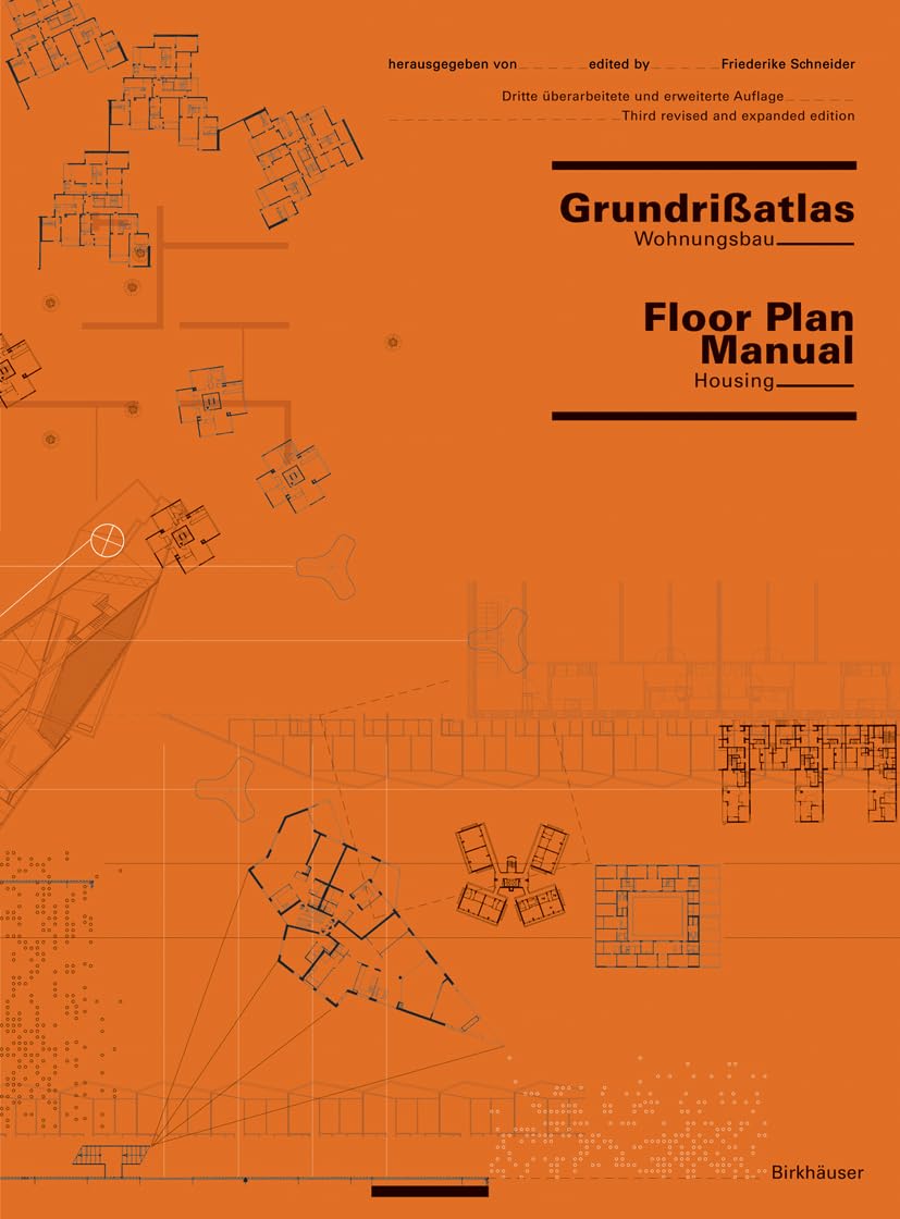Floor Plan Manual: Housing: Third Revised and Expanded Edition (German and English Edition)