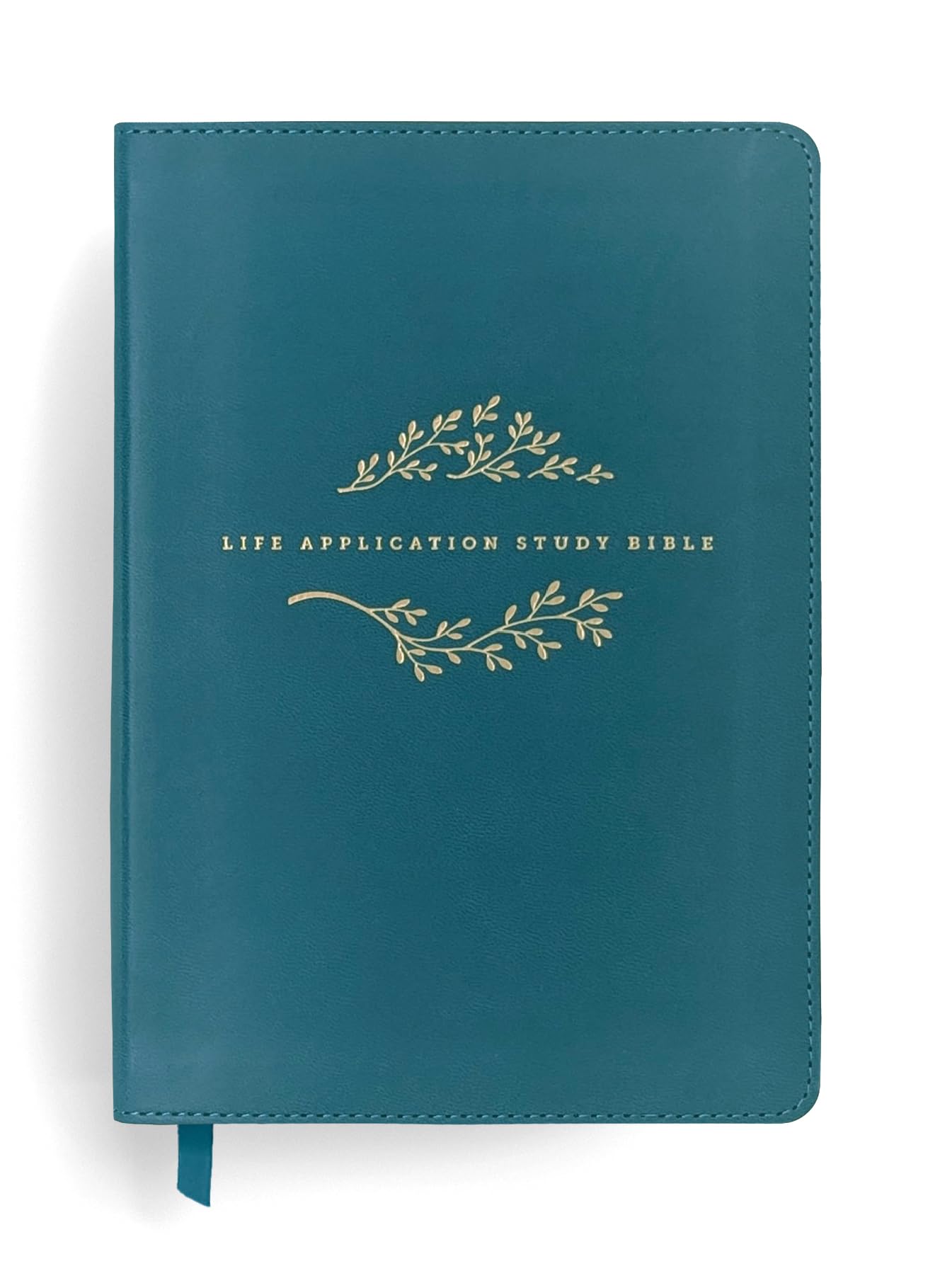NLT Life Application Study Bible, Third Edition, Personal Size (LeatherLike, Teal Blue, Red Letter)