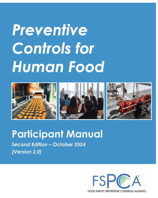 FSPCA Human Food Participant Manual V2.0