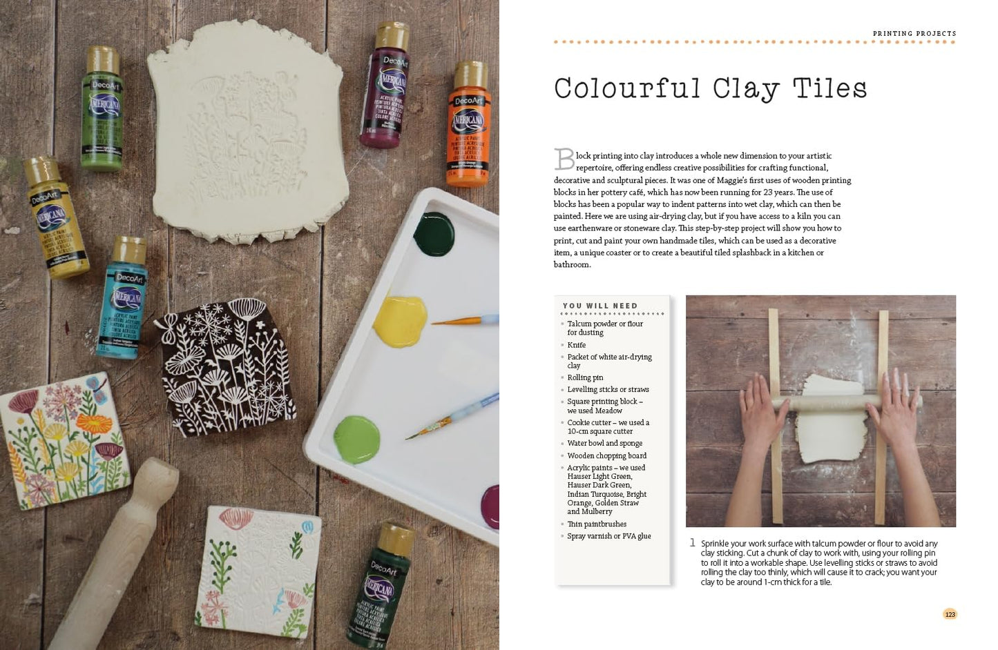 Indian Block Printing: An Inspirational Project Book