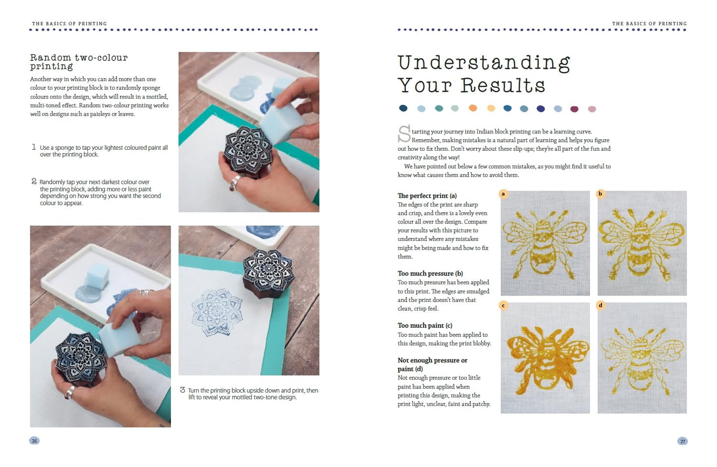 Indian Block Printing: An Inspirational Project Book