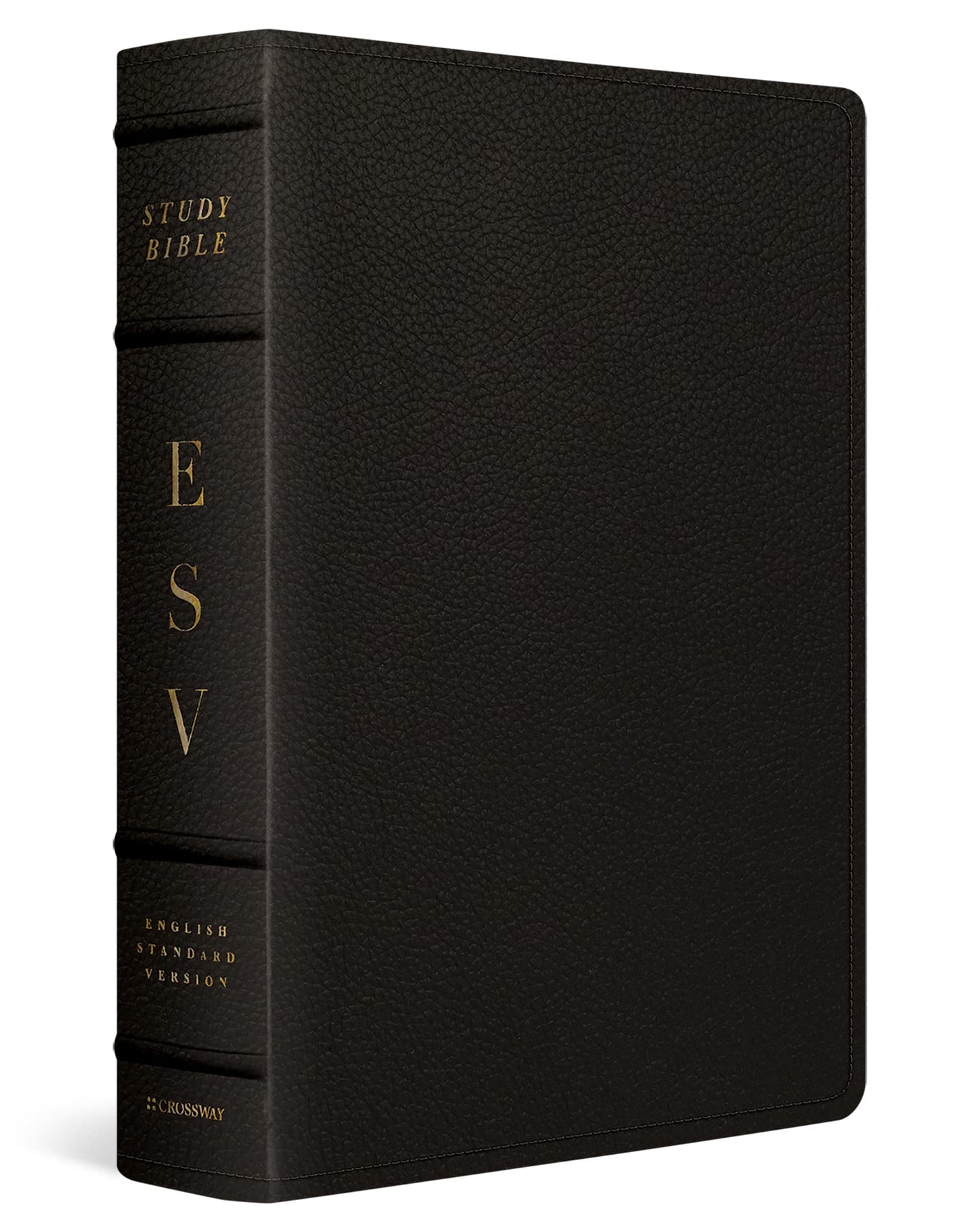 ESV Study Bible (Buffalo Leather, Deep Brown): Holy Bible, English Standard Version