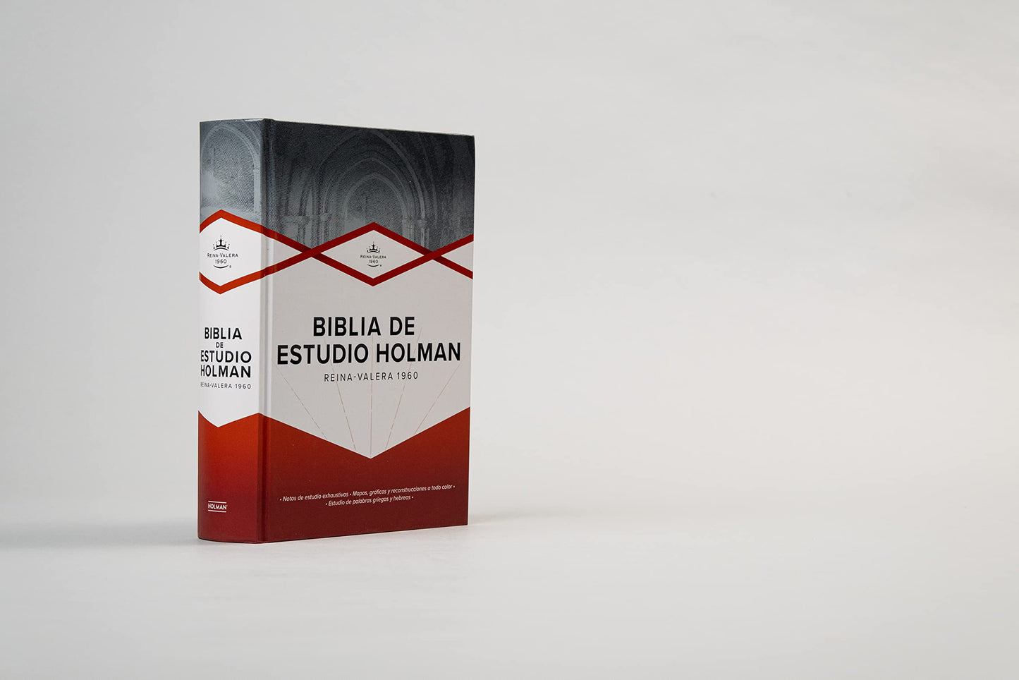 Reina Valera 1960, Biblia de Estudio Holman, Tapa Dura (RVR 1960 Holman Study Bible, Black Hardcover) (Spanish Edition)