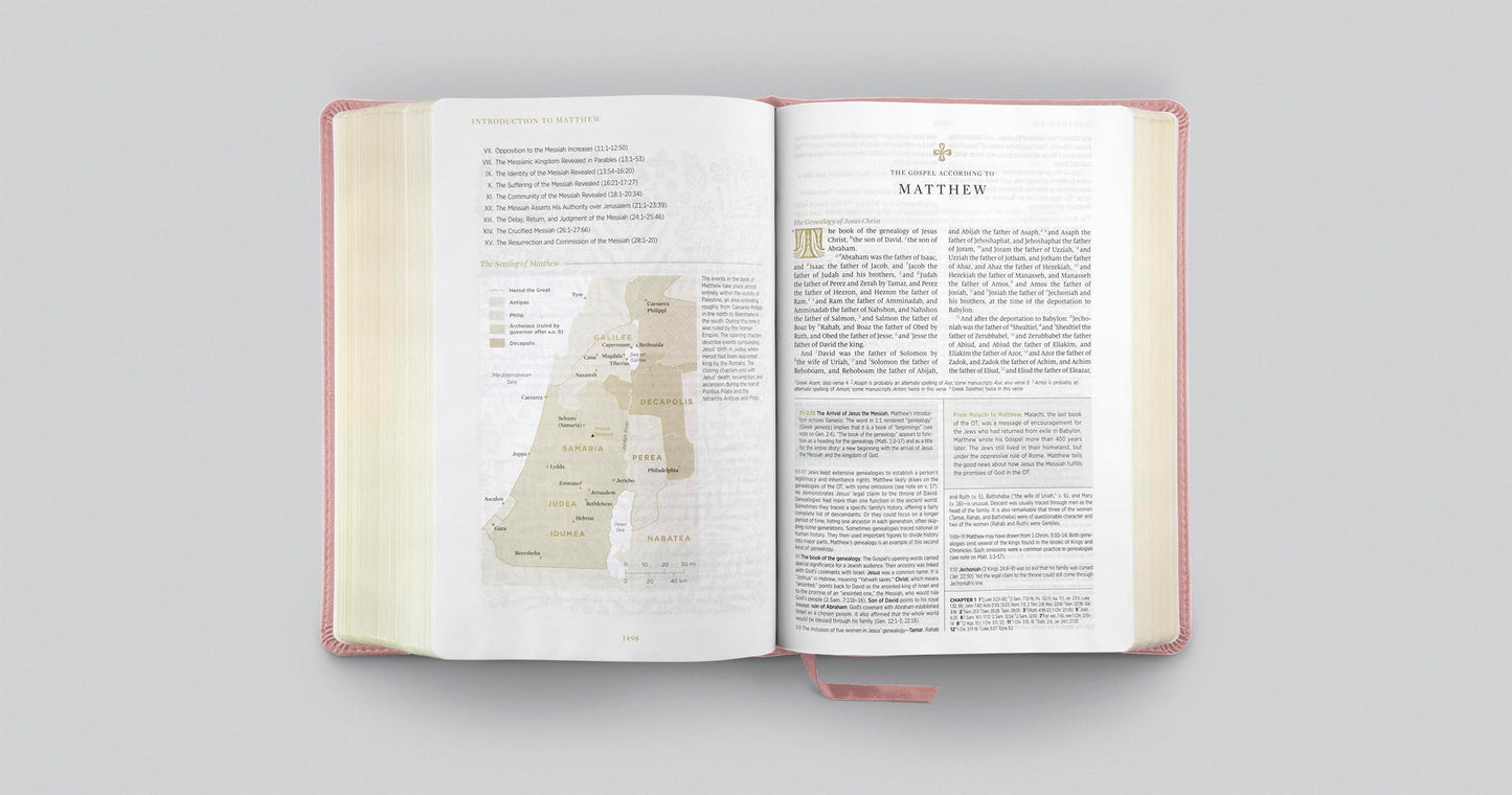 ESV Women's Study Bible (TruTone, Pink, Floral Bloom Design): Holy Bible, English Standard Version