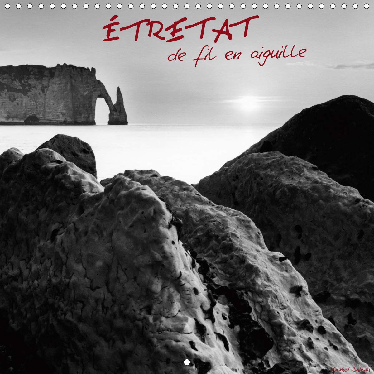 Etretat, de fil en aiguille 2020: Un voyage poetique au pied des falaises d'Etretat (Calvendo Places) (French Edition)