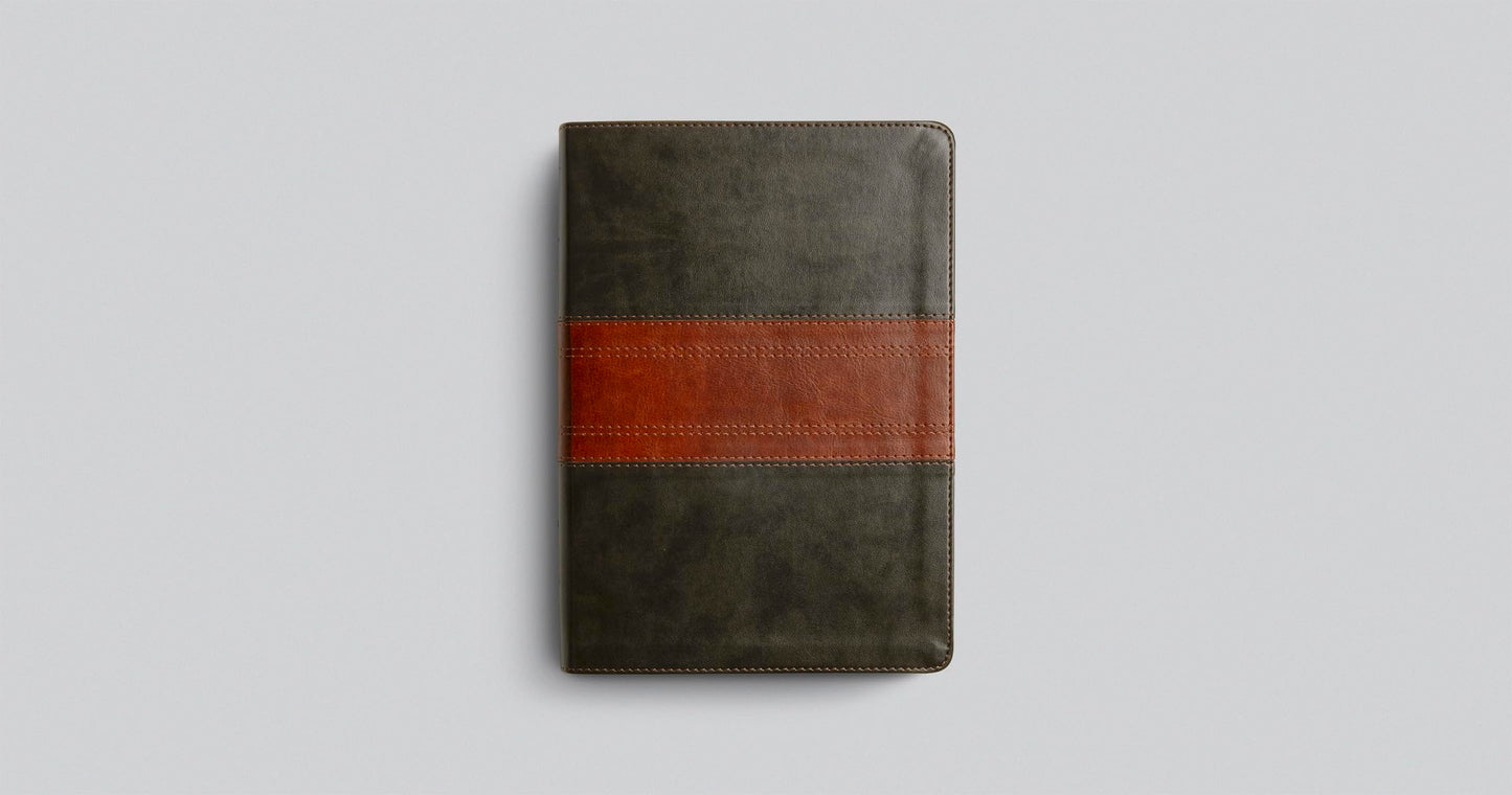 ESV Men's Study Bible (TruTone, Forest/Tan, Trail Design): Holy Bible, English Standard Version