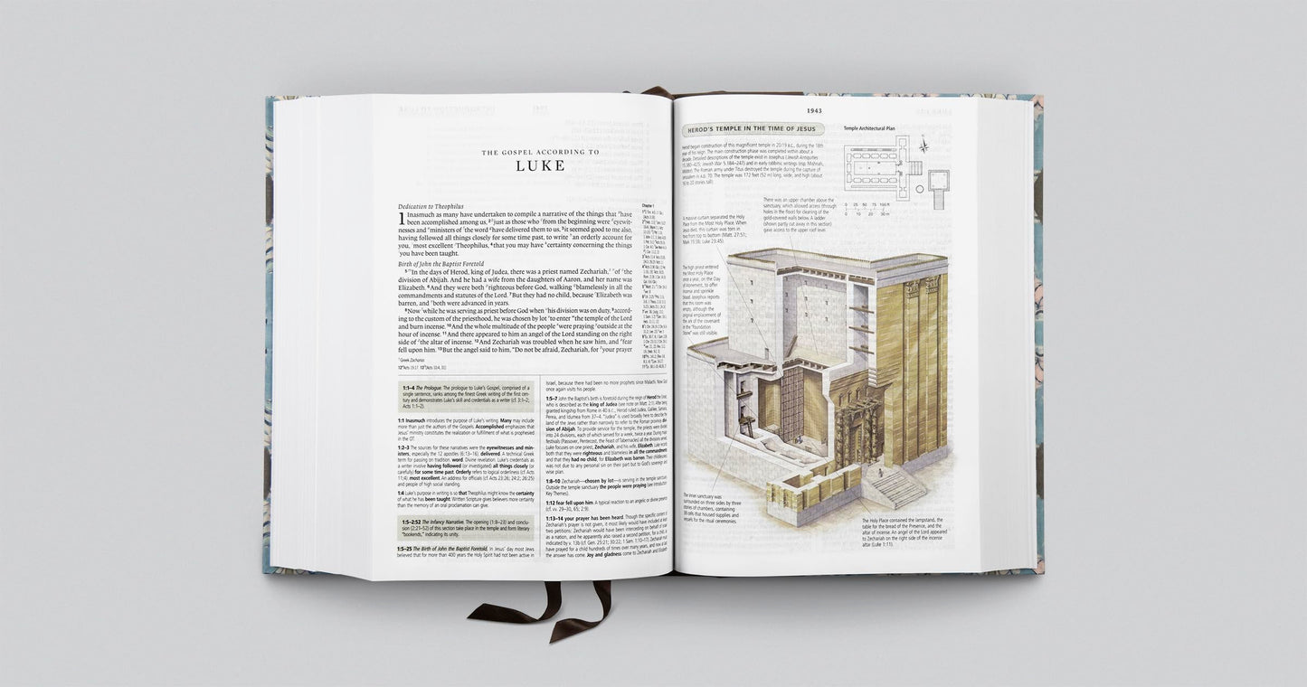 ESV Study Bible, Artist Series (Cloth over Board, Jessica Dennis Bush, Interlude): Holy Bible, English Standard Version