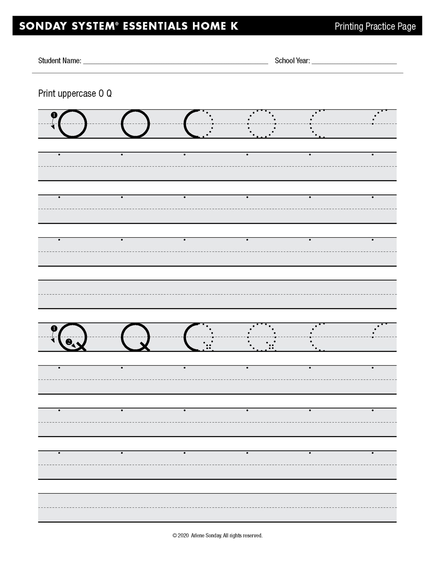 Grade K Sonday Systems Essential Home