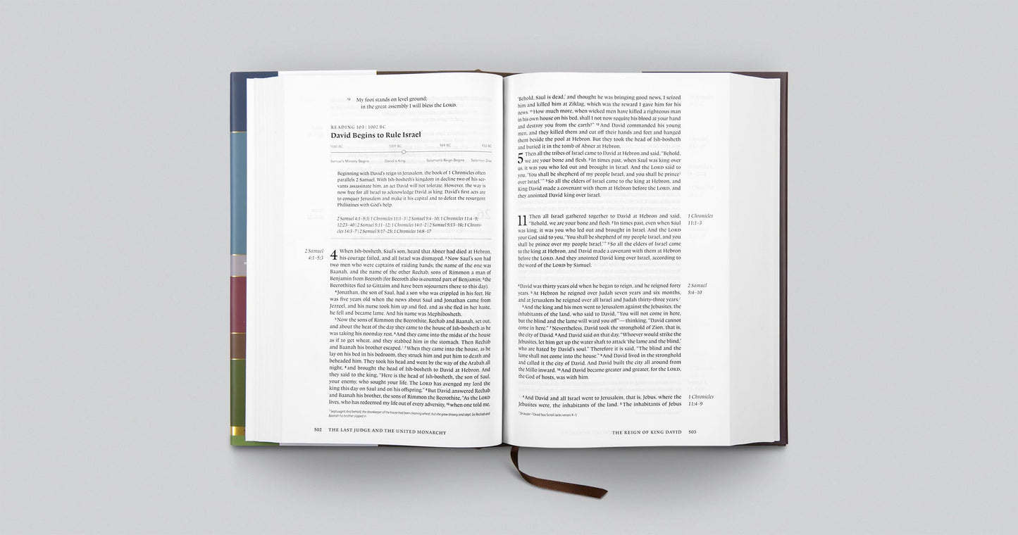 ESV Chronological Bible (Hardcover): Holy Bible, English Standard Version