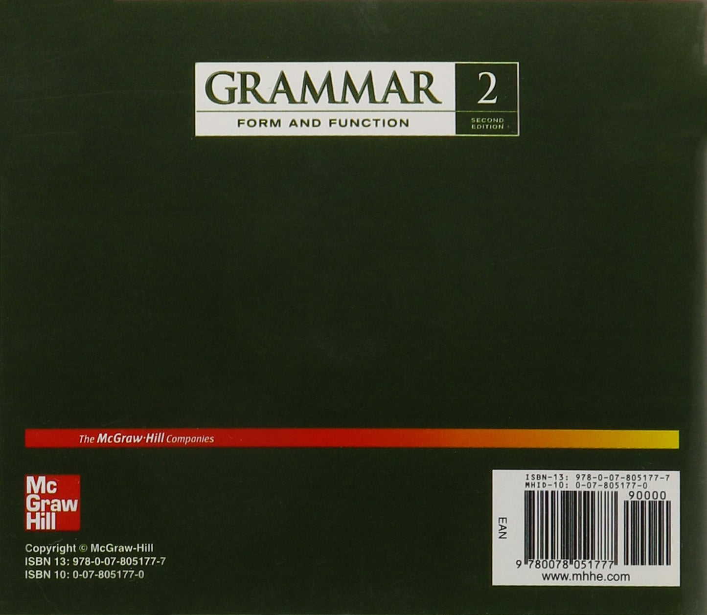 Grammar Form and Function Level 2 Classroom Audio CDs