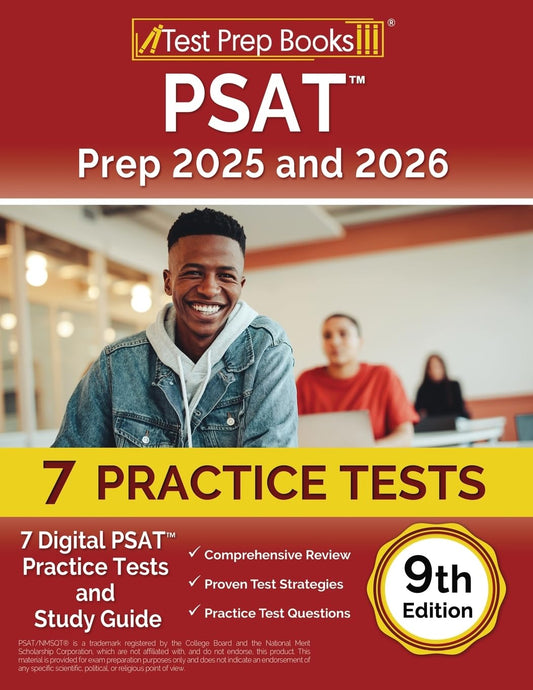 PSAT Prep: Digital PSAT Practice Tests and Study Guide: [9th Edition]