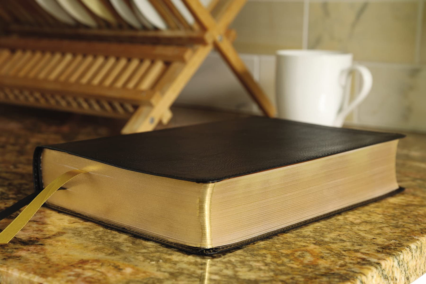 KJV, Thompson Chain-Reference Bible, European Bonded Leather, Black, Red Letter, Comfort Print