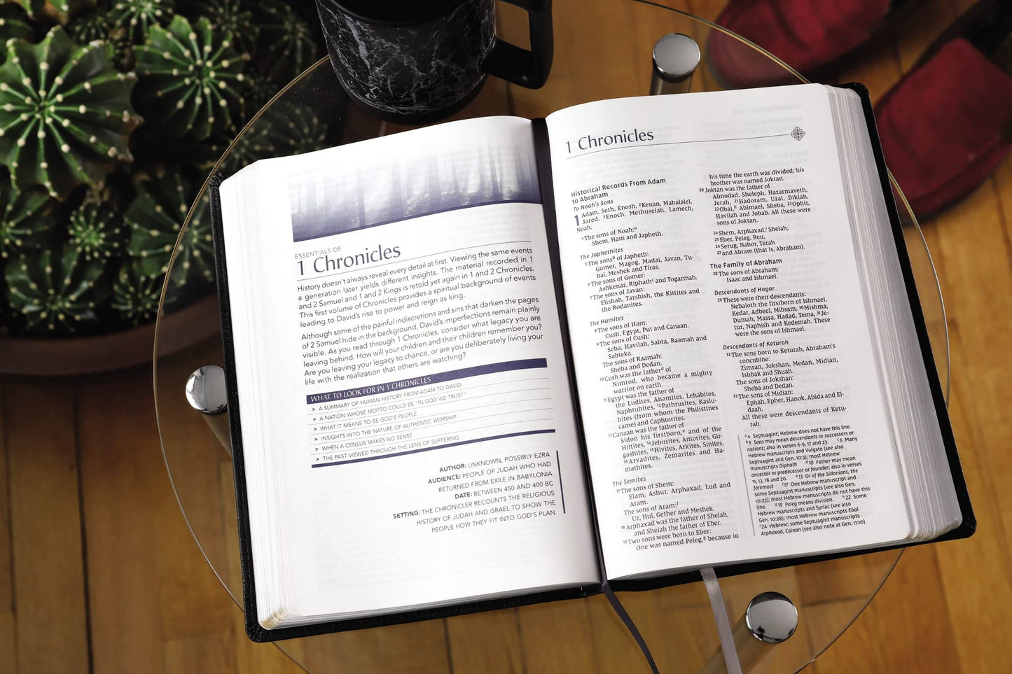 NIV, Men's Devotional Bible (By Men, for Men), Large Print, Leathersoft, Black, Comfort Print