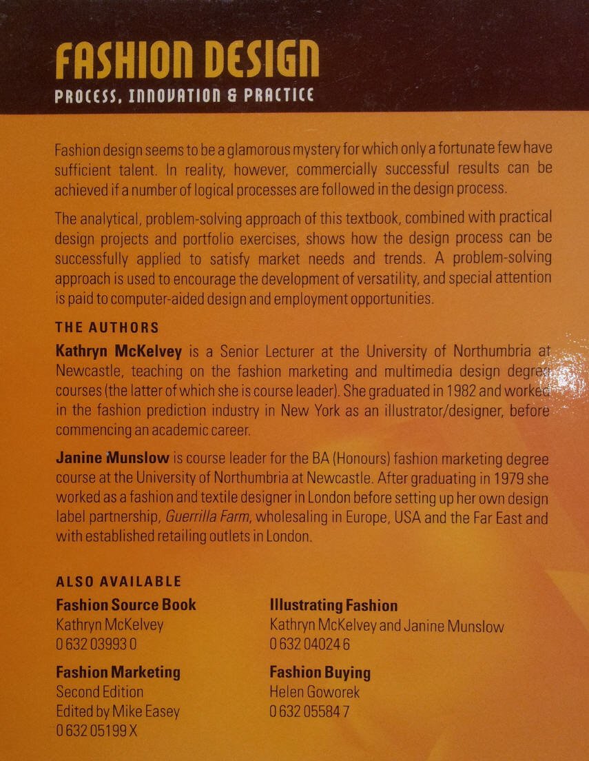 Fashion Design: Process, Innovation and Practice