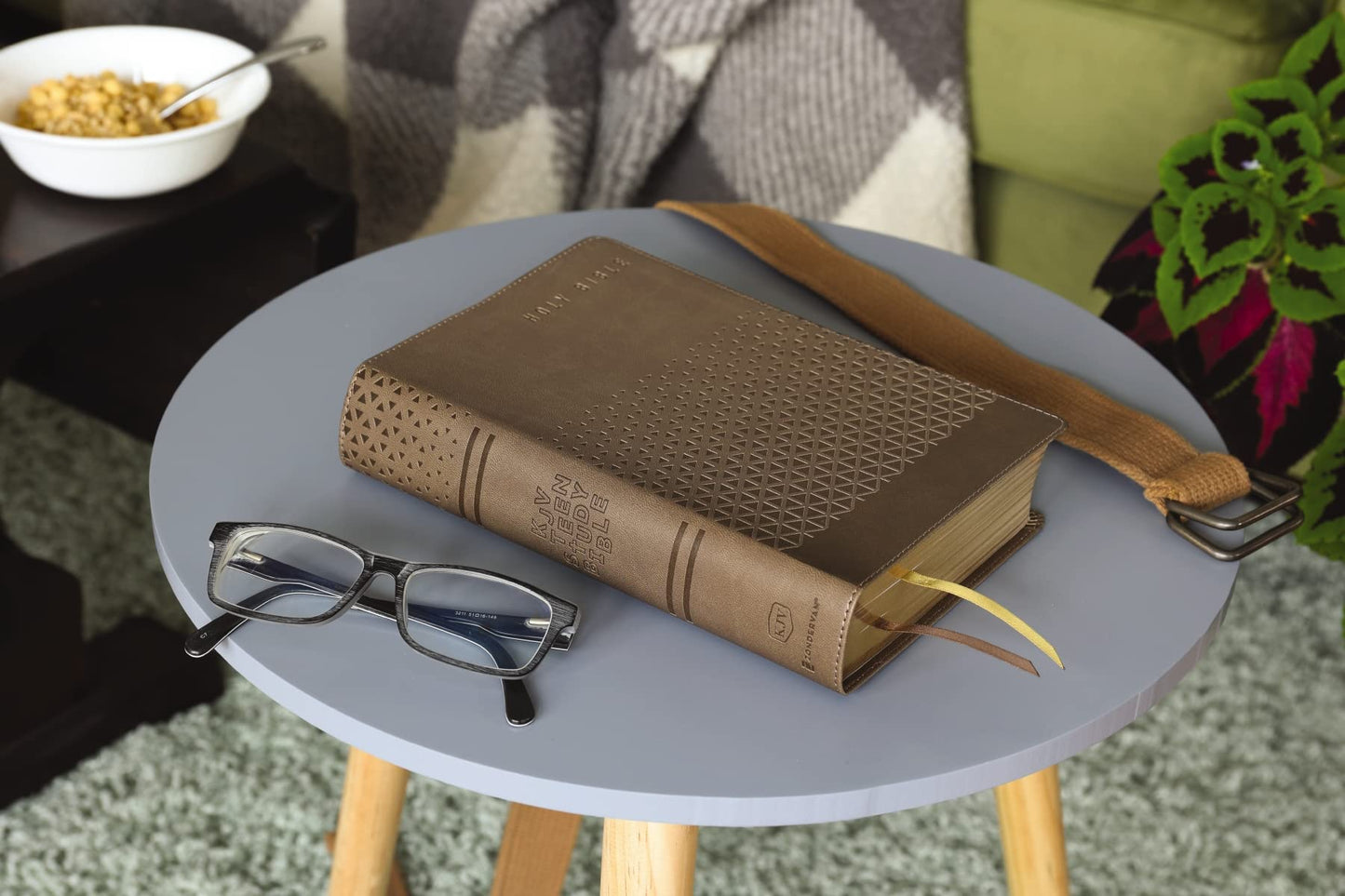 KJV, Teen Study Bible, Leathersoft, Brown, Comfort Print