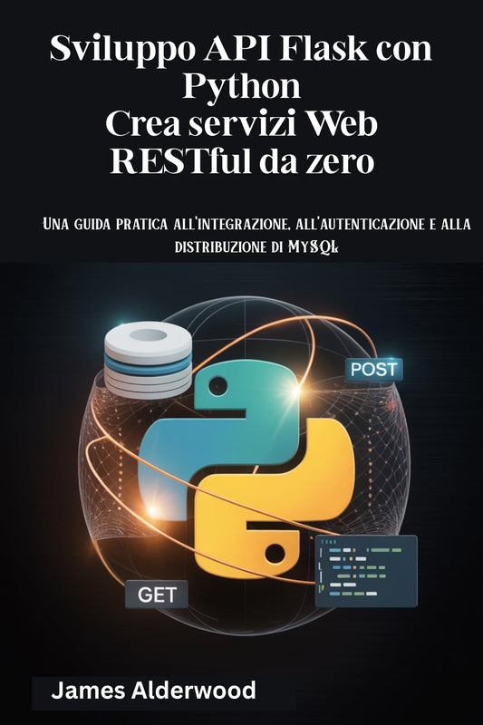 Sviluppo API Flask con Python Crea servizi Web RESTful da zero: Una guida pratica all'integrazione, all'autenticazione e alla distribuzione di MySQL (Italian Edition)