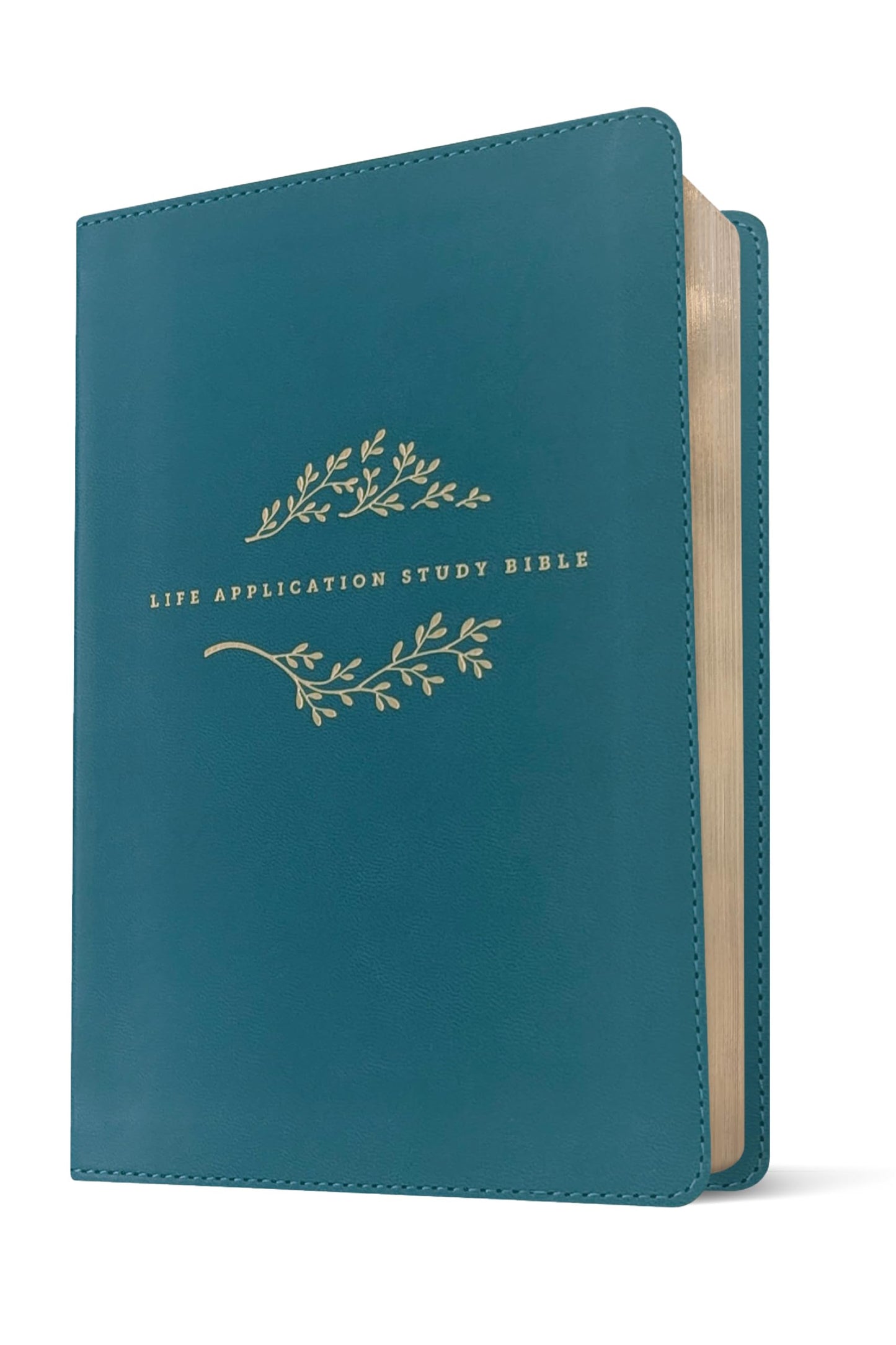 NLT Life Application Study Bible, Third Edition, Personal Size (LeatherLike, Teal Blue, Red Letter)