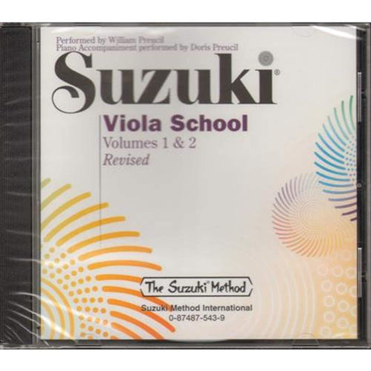 Suzuki Viola School, Volume 1 & 2 (CD) (Suzuki Method)