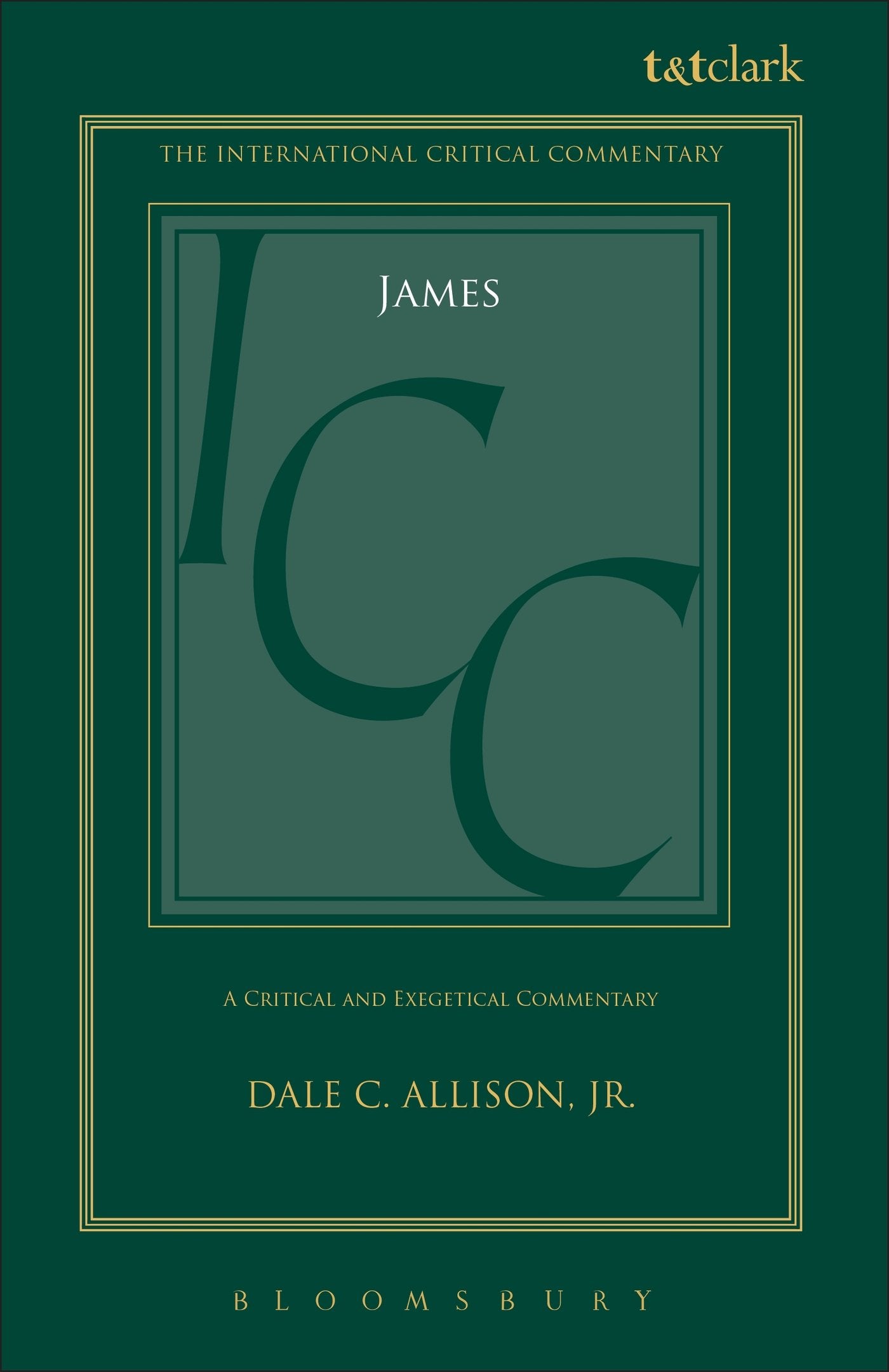 James (ICC): A Critical and Exegetical Commentary (International Critical Commentary)