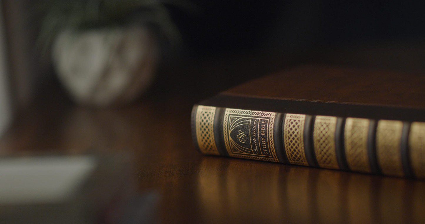 ESV Church History Study Bible: Voices from the Past, Wisdom for the Present (TruTone, Brown/Walnut, Timeless Design)