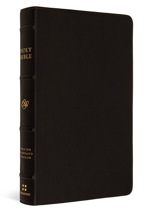 ESV Thinline Bible, Red Letter (Buffalo Leather, Deep Brown): Holy Bible, English Standard Version