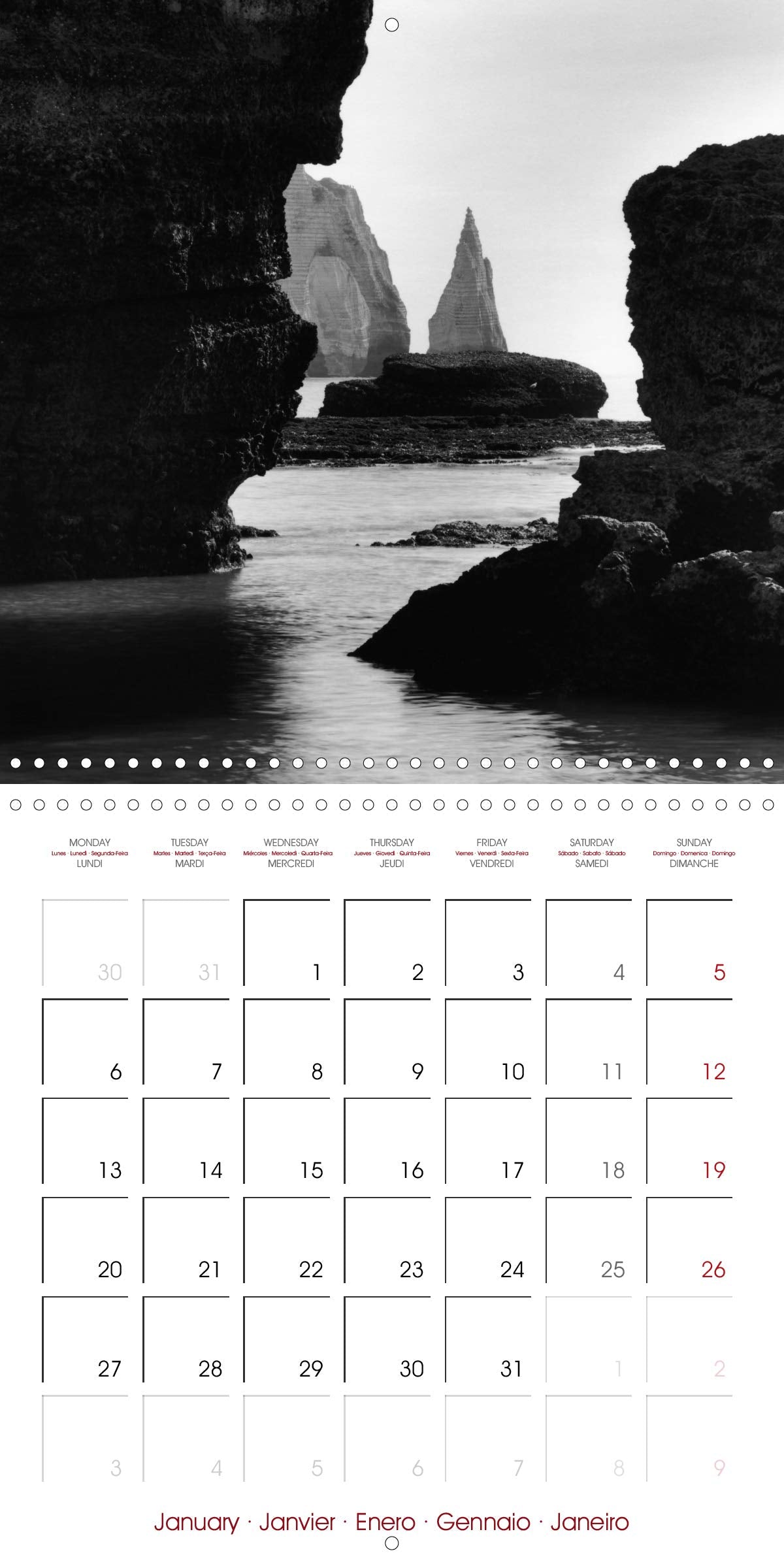 Etretat, de fil en aiguille 2020: Un voyage poetique au pied des falaises d'Etretat (Calvendo Places) (French Edition)