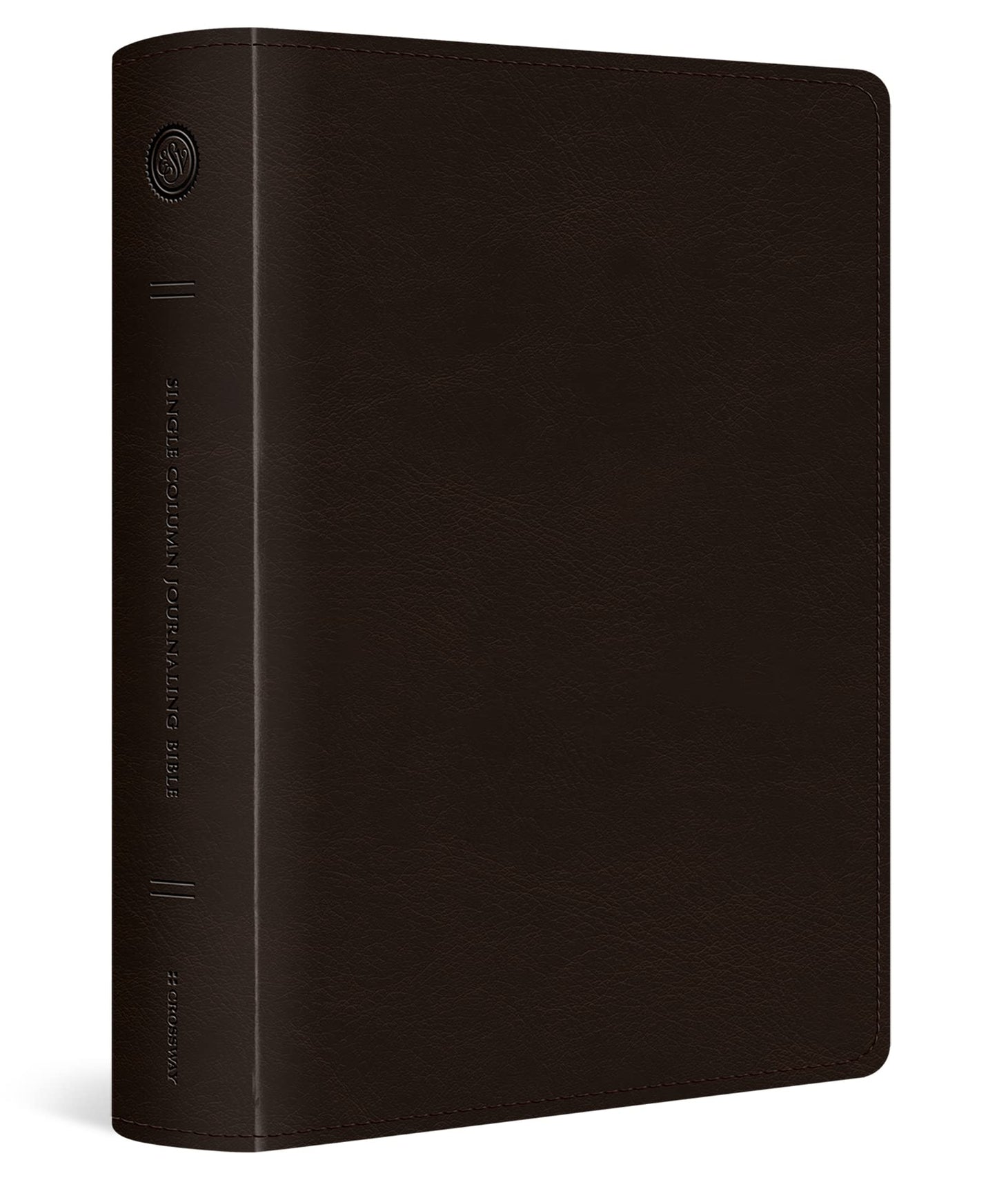 ESV Single Column Journaling Bible, Large Print (TruTone, Deep Brown): Holy Bible, English Standard Version