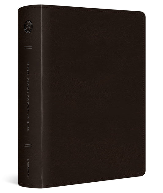 ESV Single Column Journaling Bible, Large Print (TruTone, Deep Brown): Holy Bible, English Standard Version