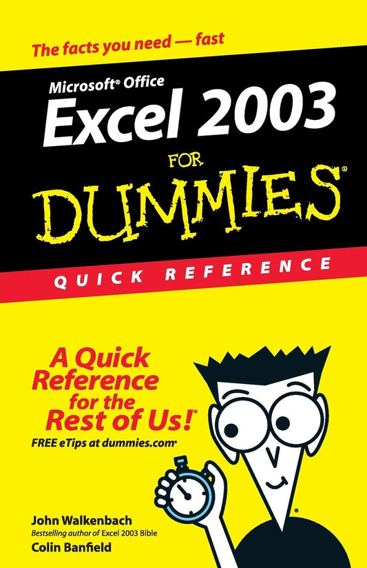 Excel 2003 For Dummies Quick Reference