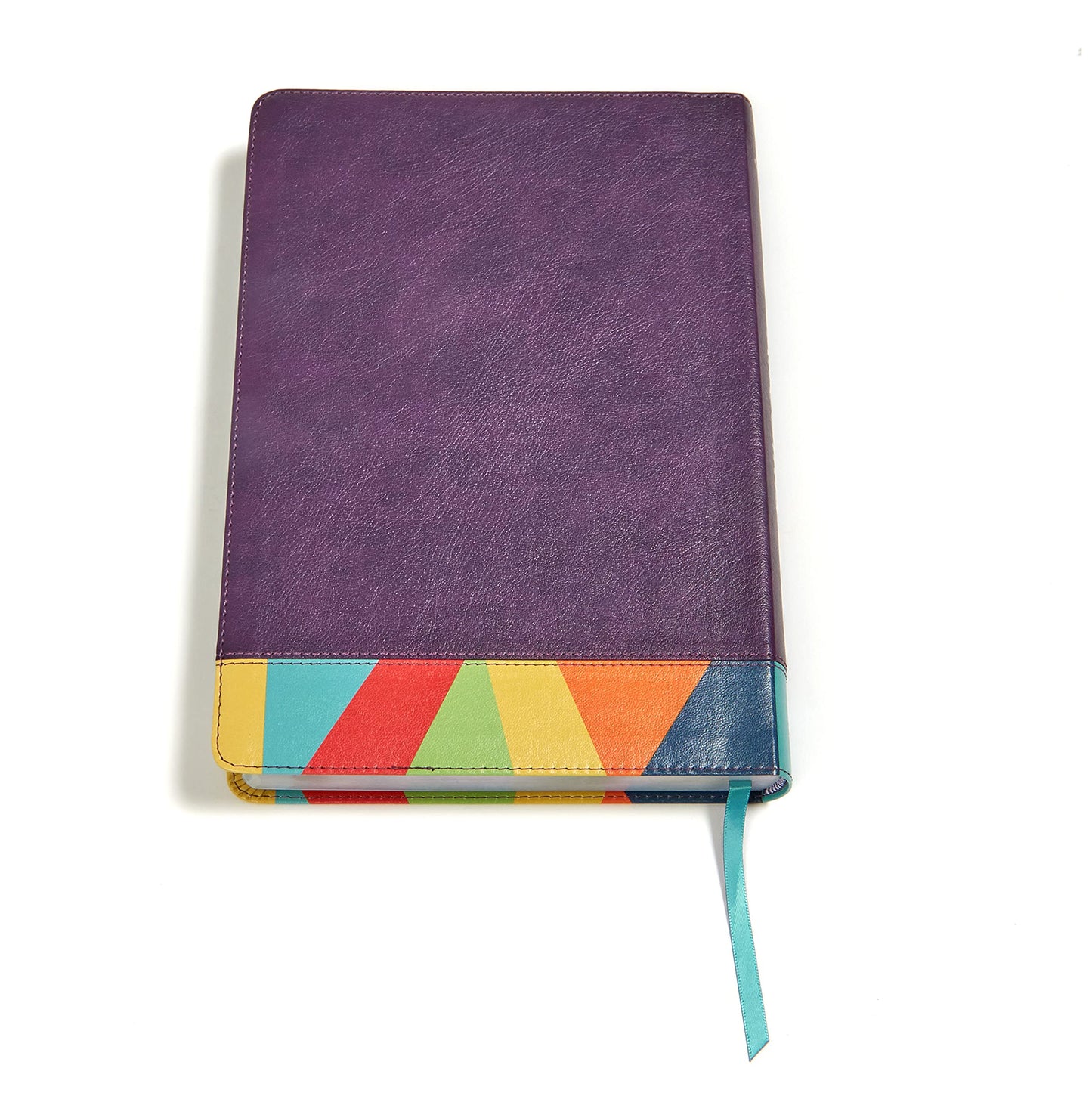 Reina Valera 1960 Biblia de Estudio Arcoíris, morado/multicolor | RVR 1960 Rainbow Study Bible Purple/multicolor LeatherTouch (Spanish Edition)