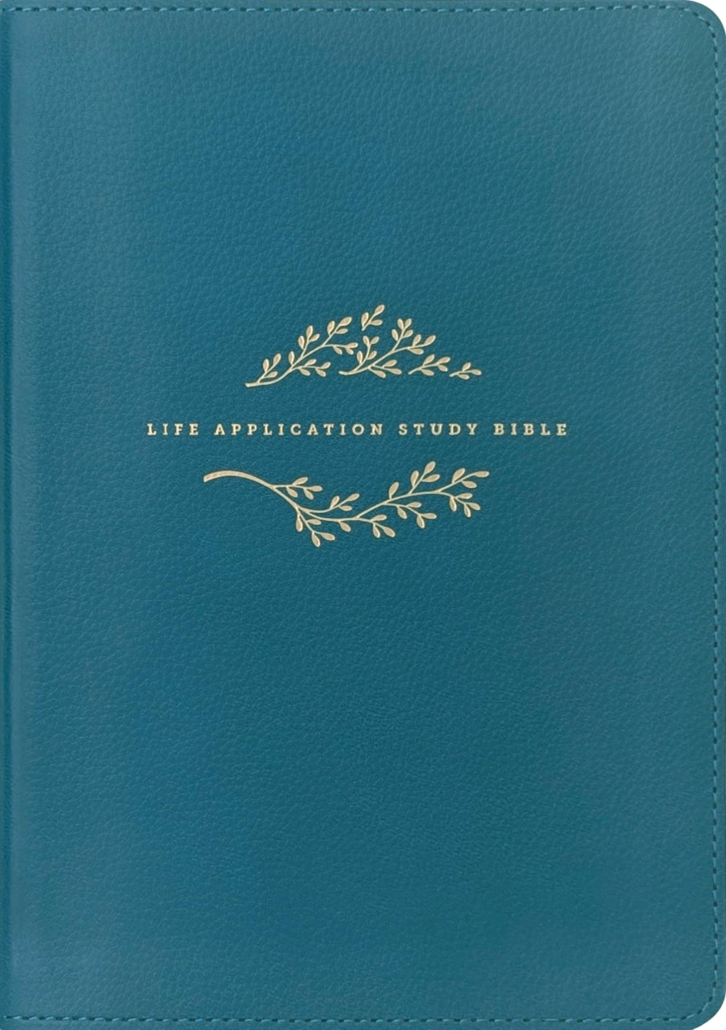 NLT Life Application Study Bible, Third Edition (LeatherLike, Teal Blue, Red Letter)
