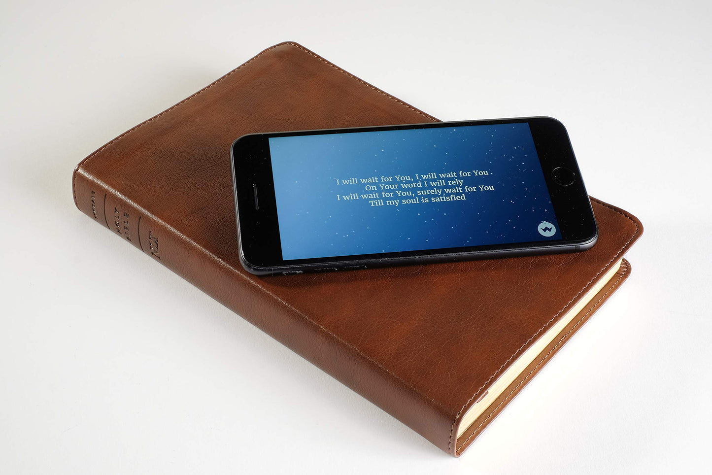 NLT Large Print Thinline Reference Bible, Filament Enabled (LeatherLike, Rustic Brown, Indexed, Red Letter): Includes Free Access to the Filament ... Notes, Devotionals, Worship Music, and Video