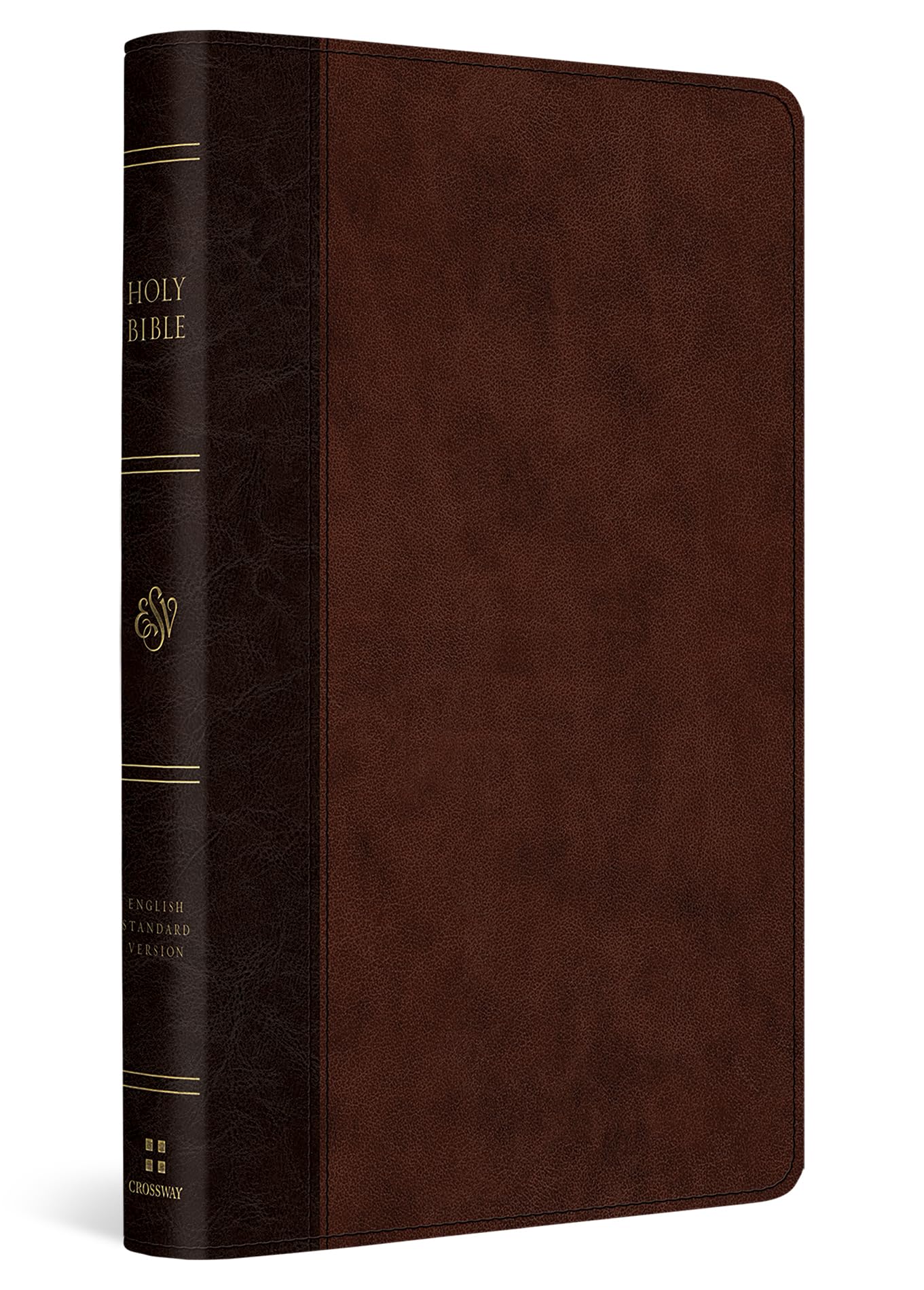 ESV Large Print Thinline Reference Bible (TruTone, Brown/Walnut, Timeless Design): Holy Bible, English Standard Version