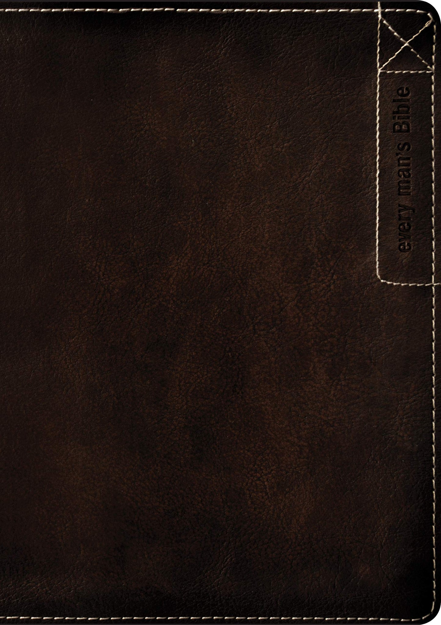 Every Man’s Bible NIV, Large Print, Deluxe Explorer Edition (LeatherLike, Rustic Brown, Indexed)
