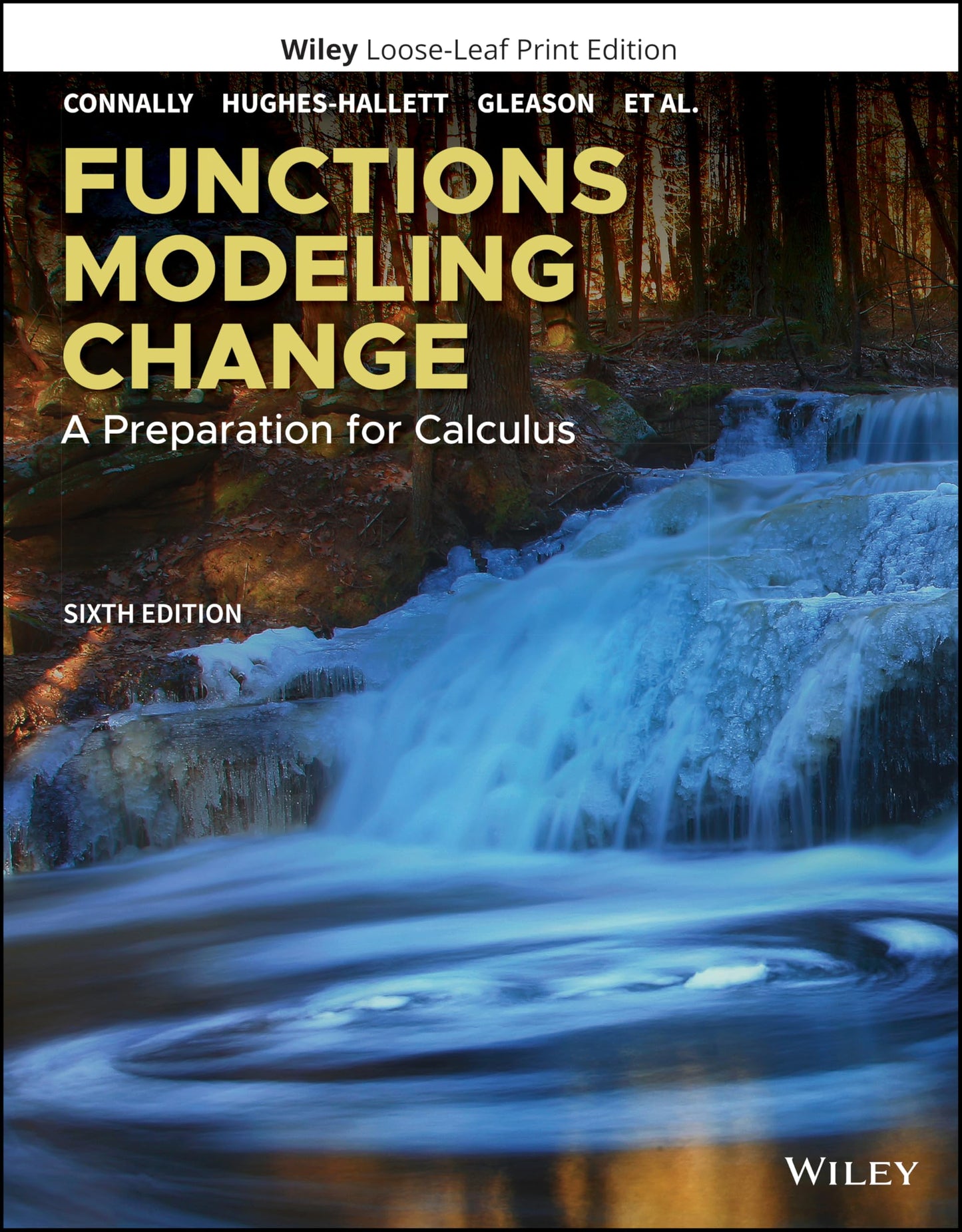 Functions Modeling Change: A Preparation for Calculus