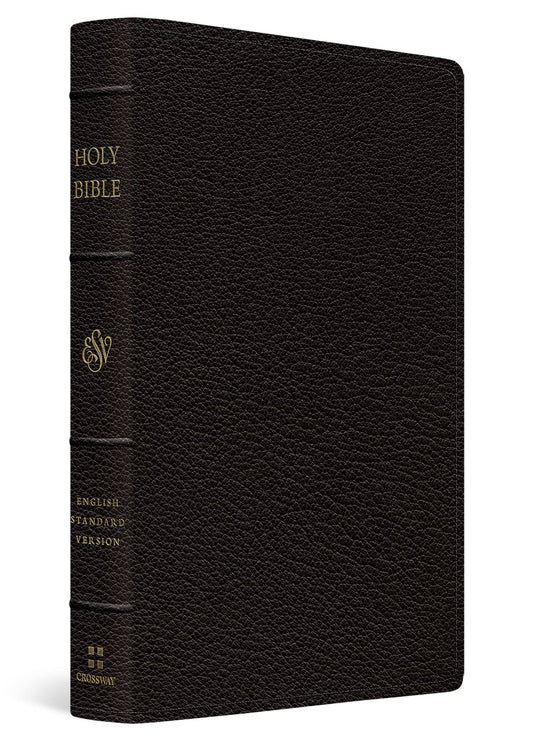 ESV Preaching Bible, Verse-by-Verse Edition (Goatskin, Black): Holy Bible, English Standard Version