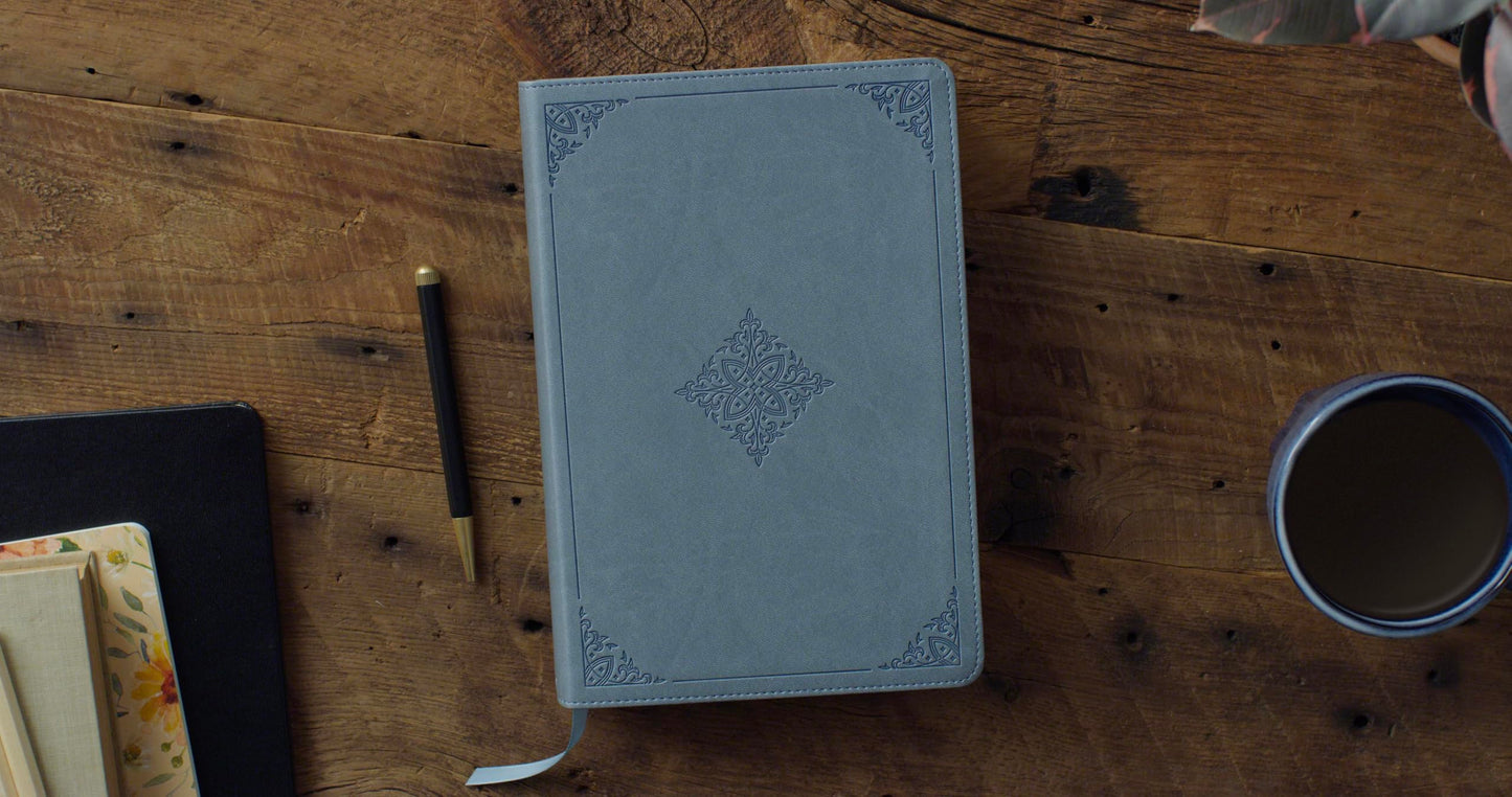 ESV Chronological Bible (TruTone, Paris Sky, Fleur-de-lis Design): Holy Bible, English Standard Version