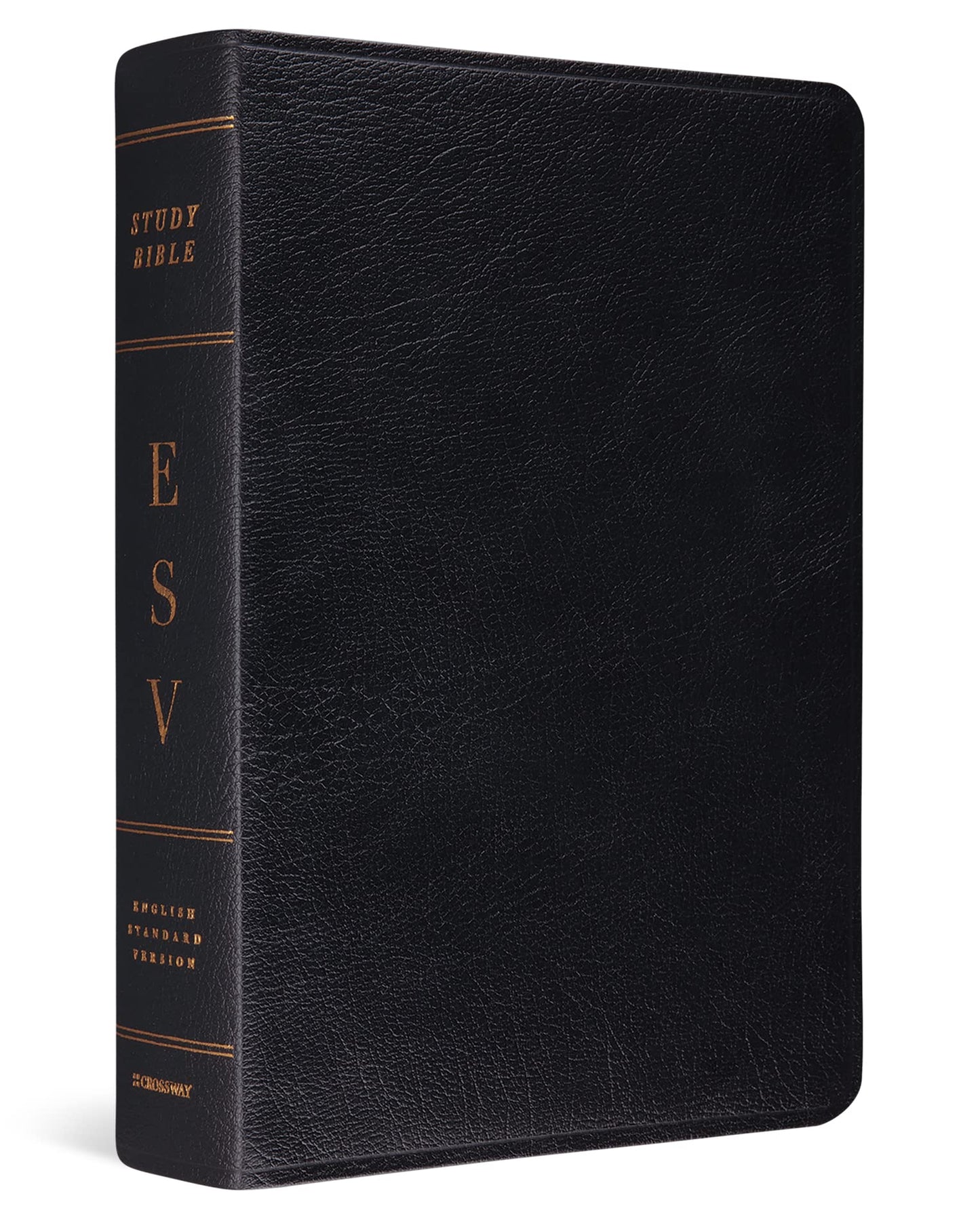 ESV Study Bible (Genuine Leather, Black): Holy Bible, English Standard Version
