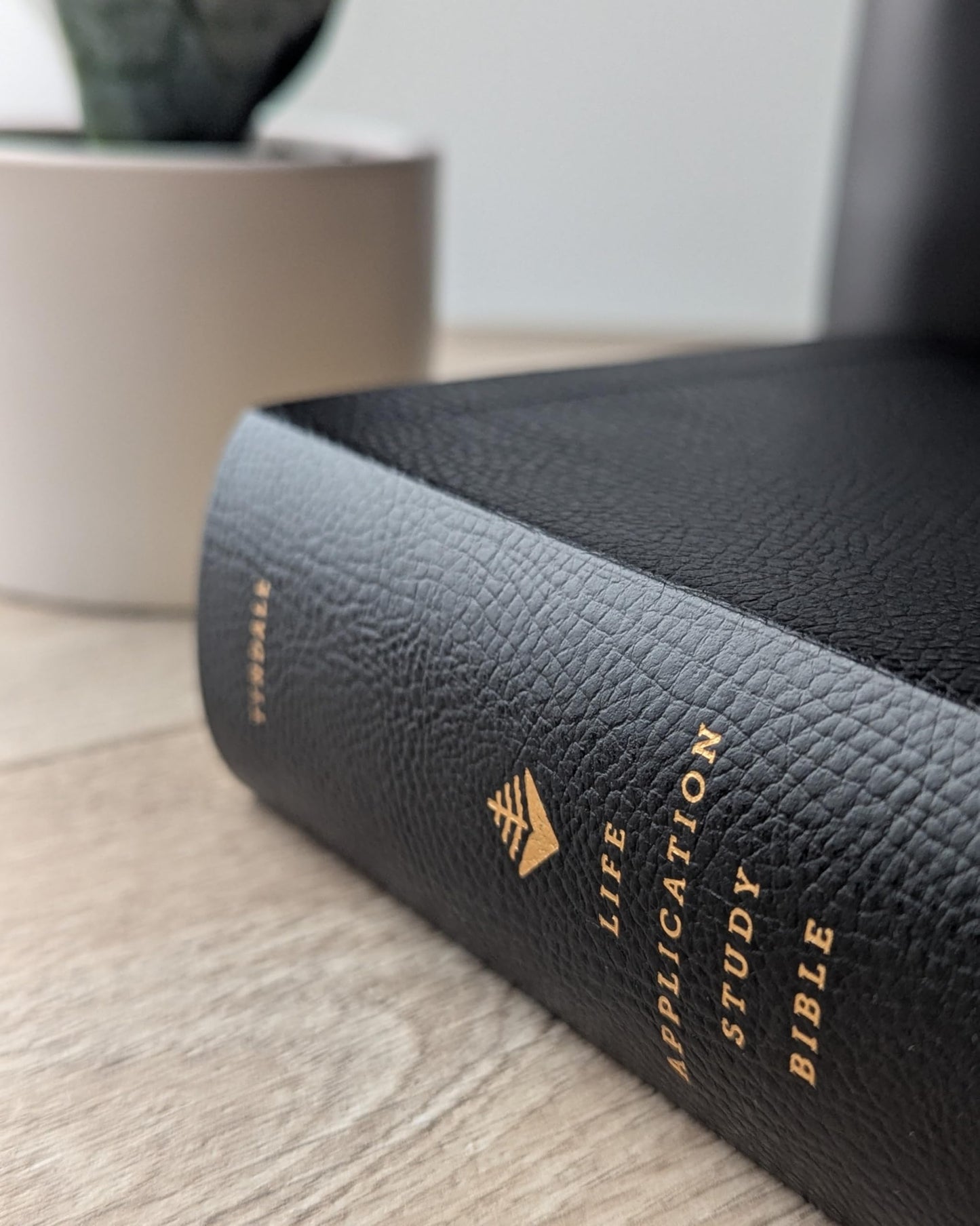 NLT Life Application Study Bible, Third Edition, Personal Size (Bonded Leather, Black, Red Letter)