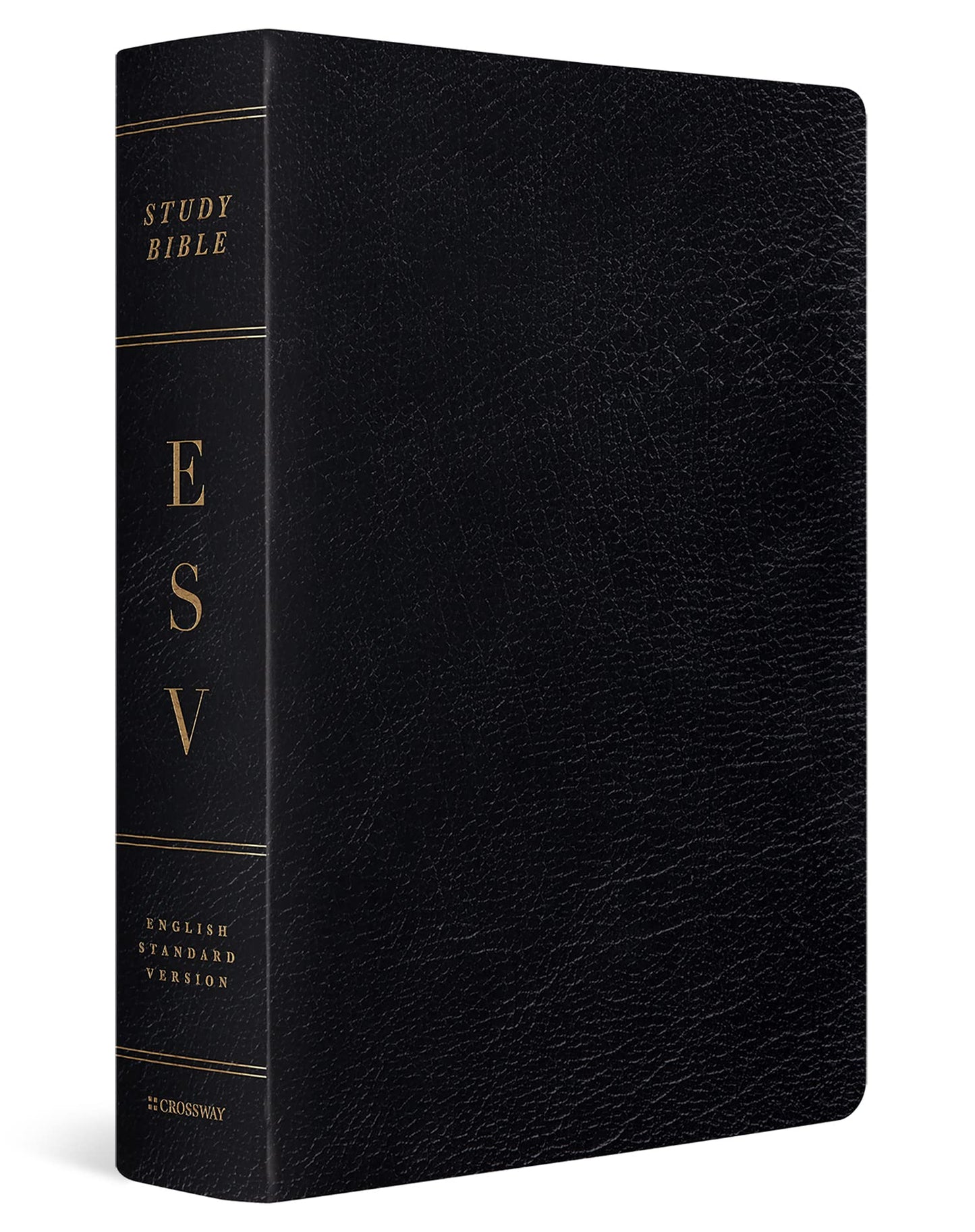 ESV Study Bible, Large Print (Black, Indexed)