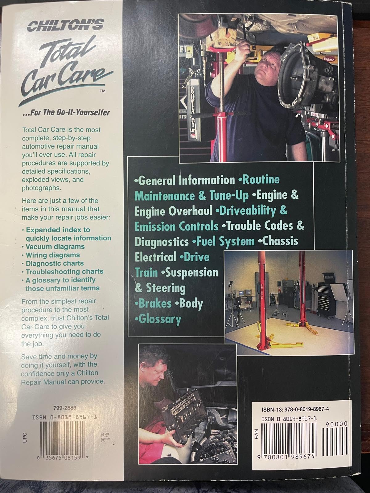 Ford: Ranger/Bronco II 1983-90 Repair Manual (Chilton's Total Car Care Repair Manual)