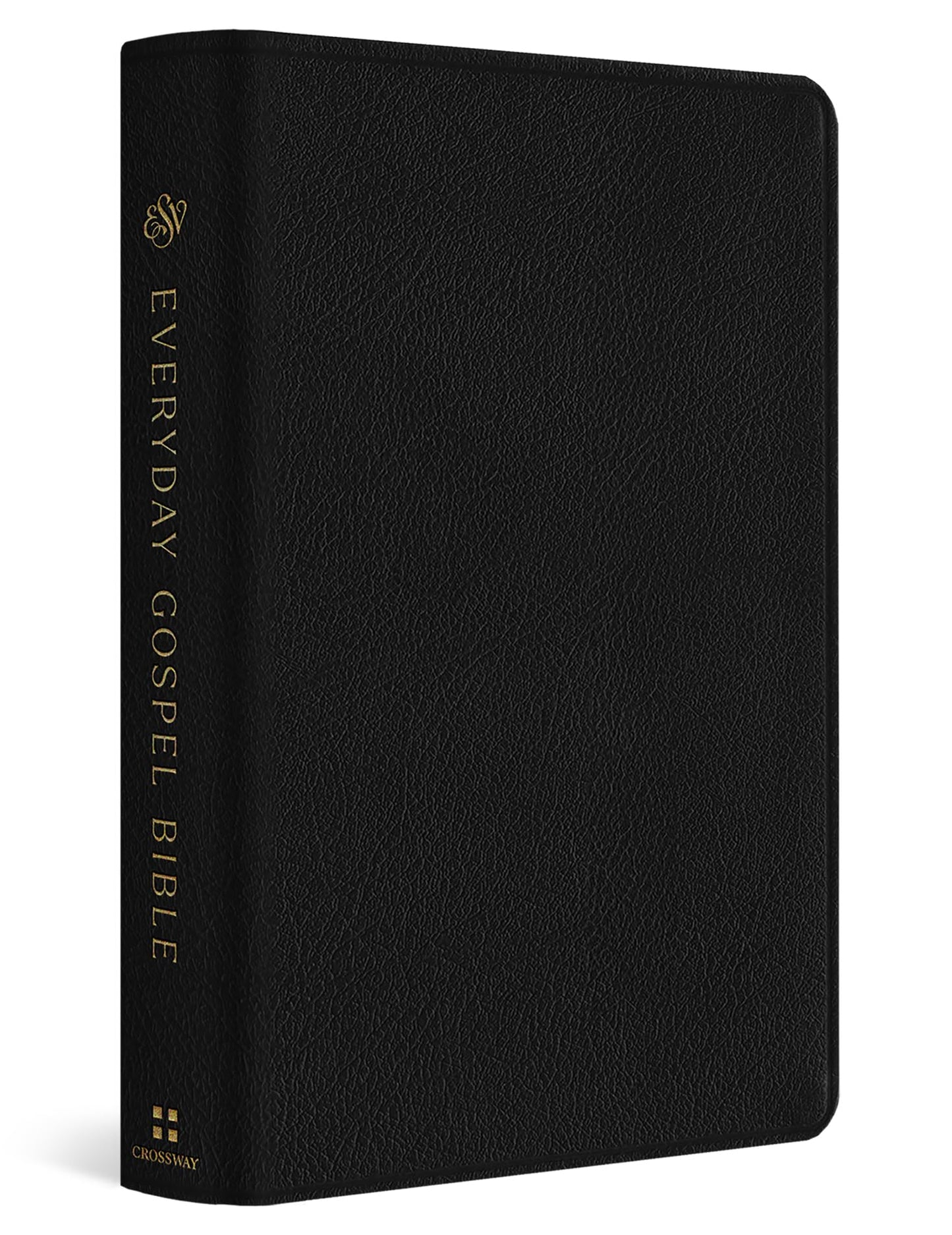 ESV Everyday Gospel Bible: Connecting Scripture to All of Life (Genuine Leather, Black)
