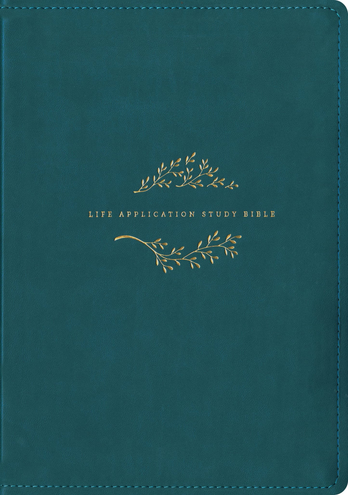 NLT Life Application Study Bible, Third Edition (LeatherLike, Teal Blue, Indexed, Red Letter)