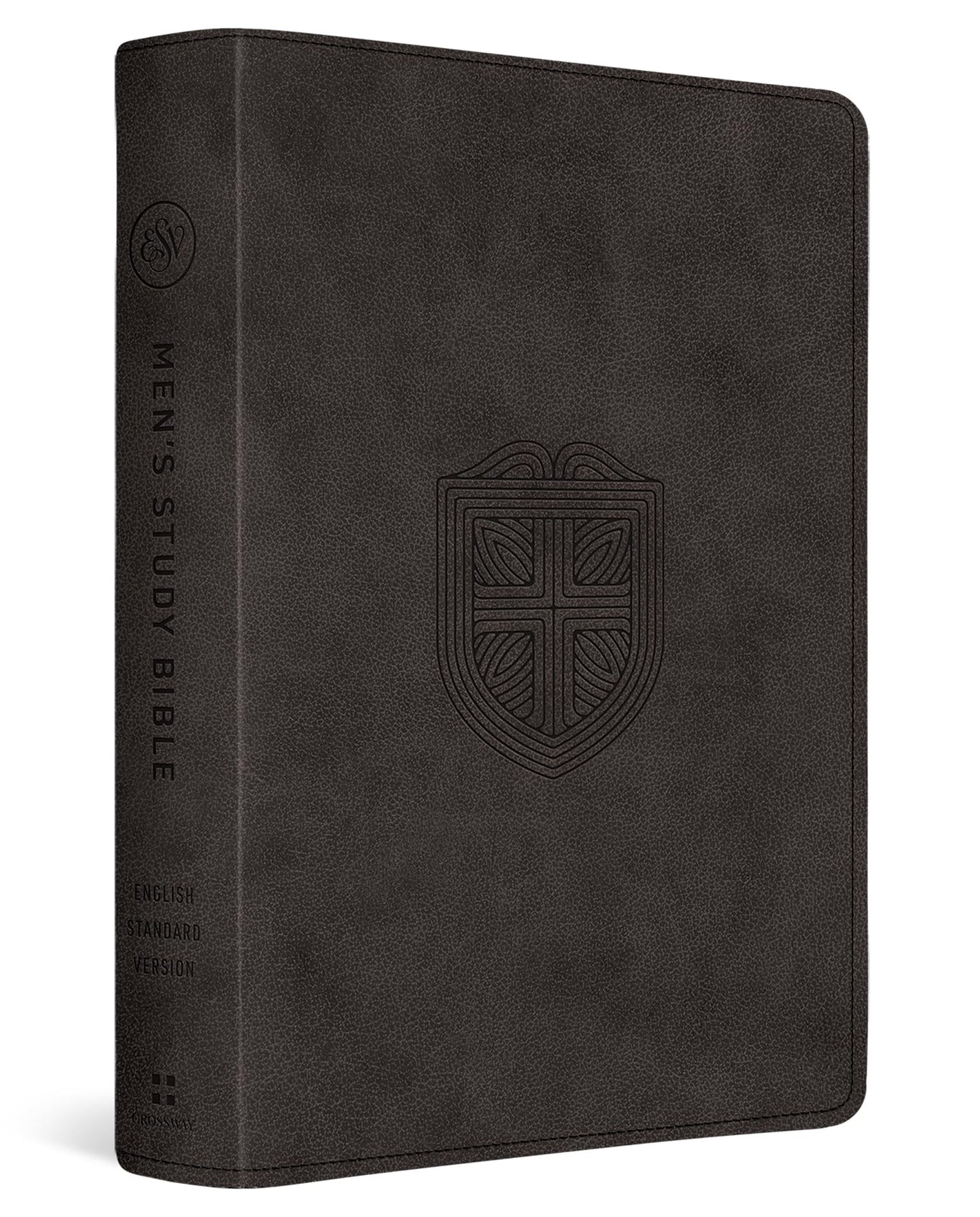 ESV Men's Study Bible (TruTone, Charcoal, Shield Design): Holy Bible, English Standard Version