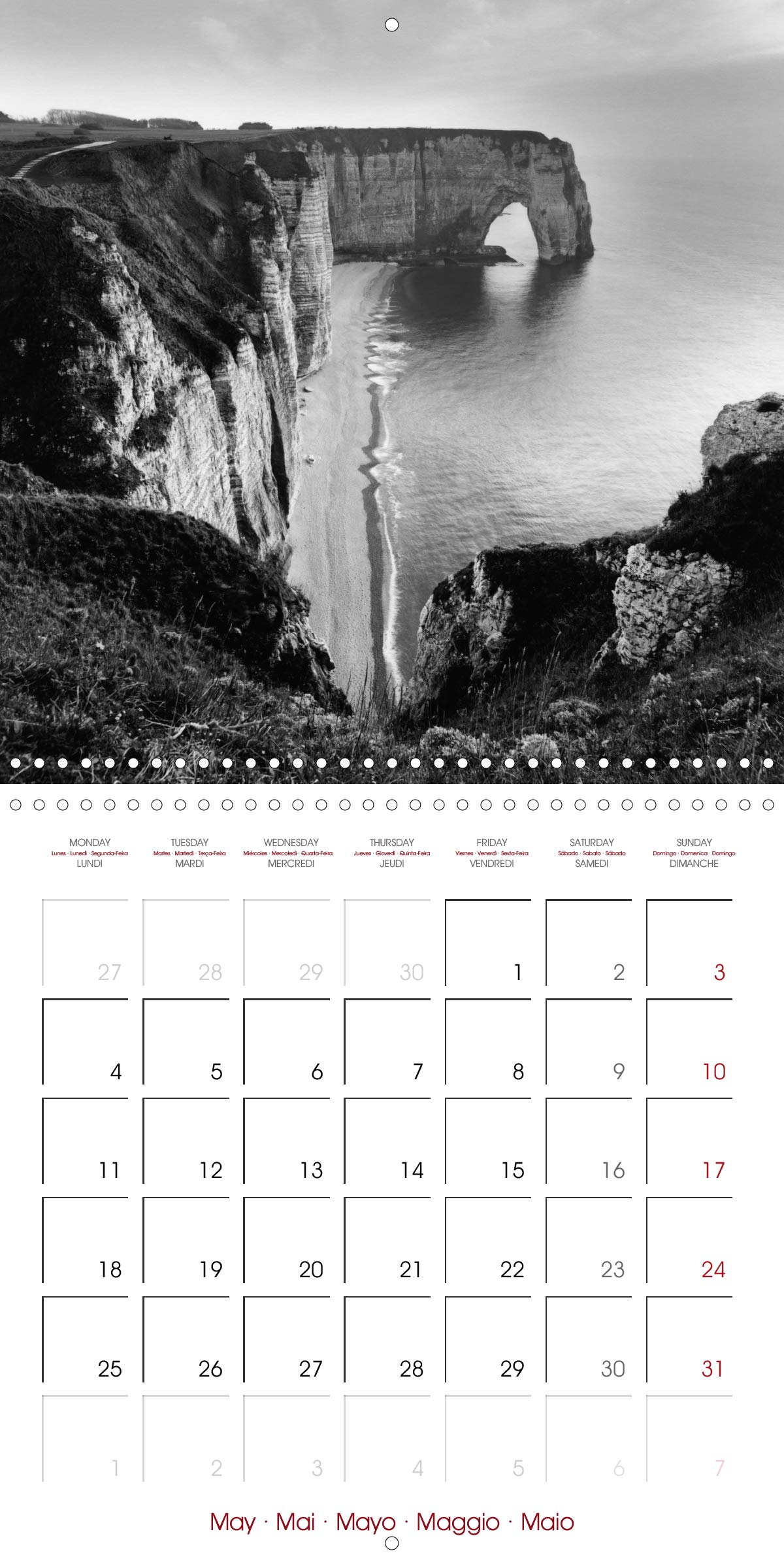 Etretat, de fil en aiguille 2020: Un voyage poetique au pied des falaises d'Etretat (Calvendo Places) (French Edition)