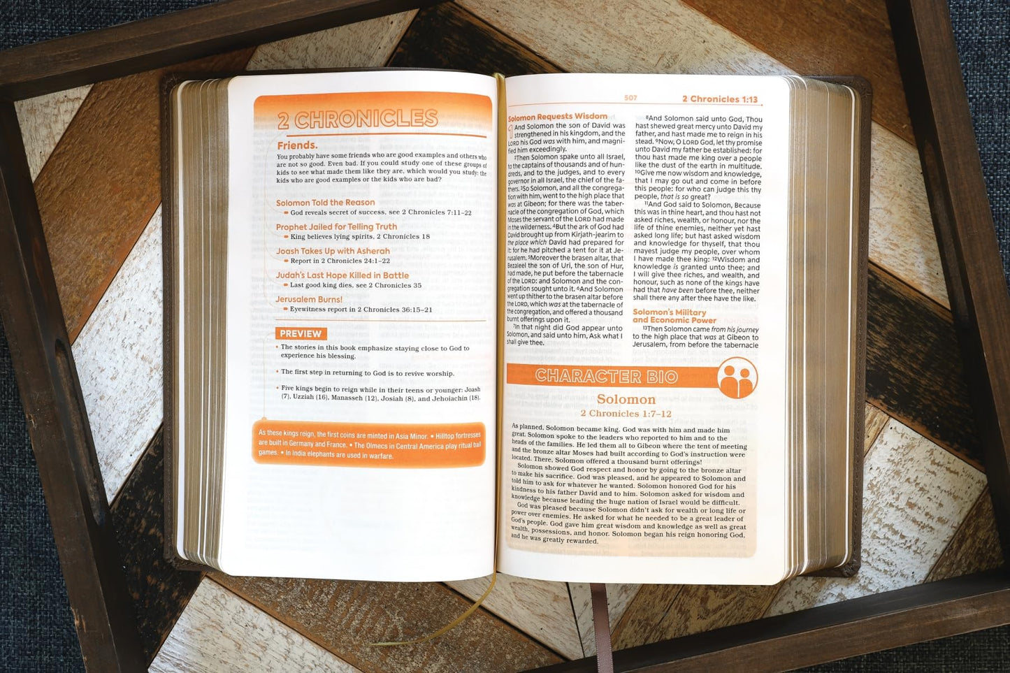KJV, Teen Study Bible, Leathersoft, Brown, Comfort Print