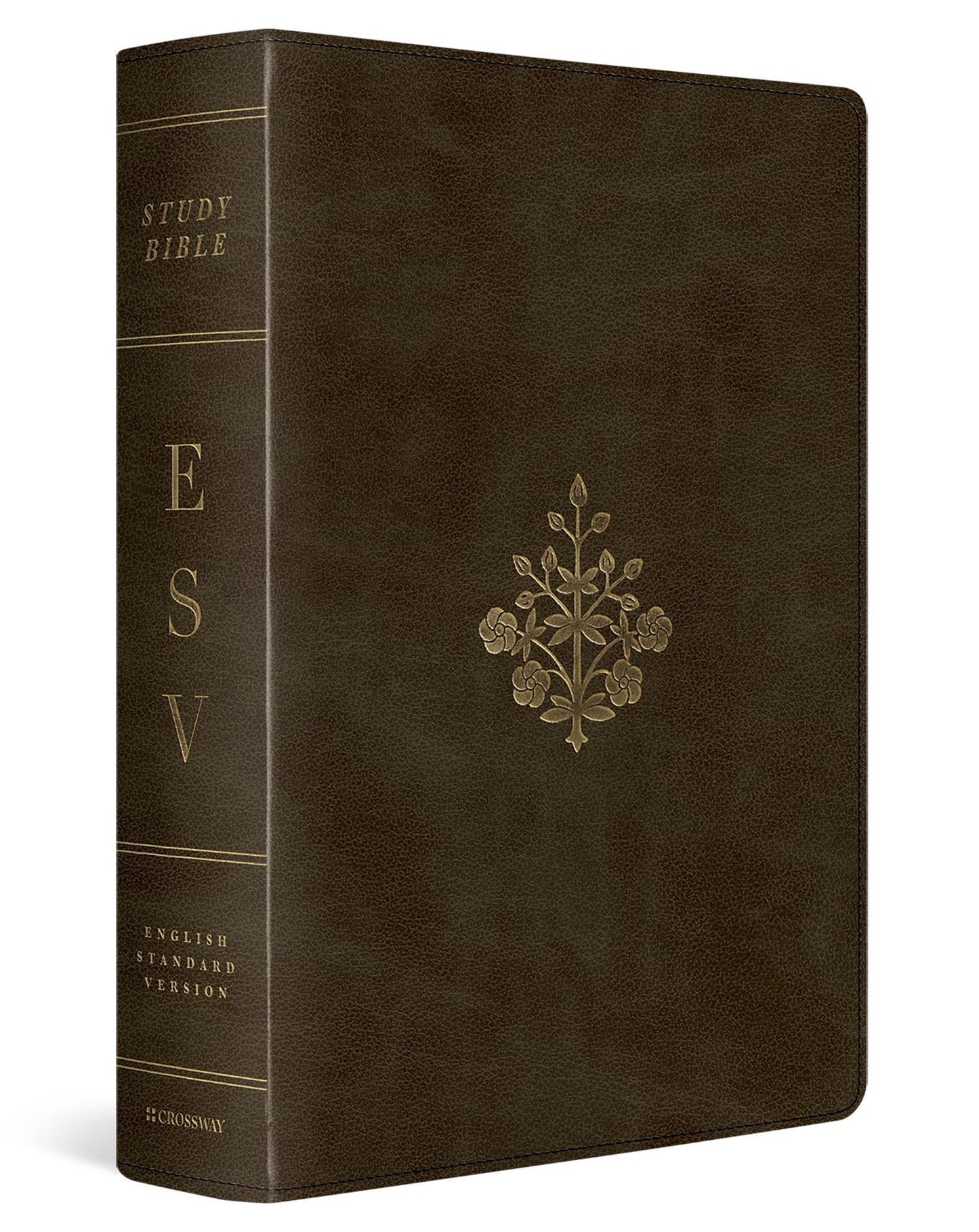 ESV Study Bible, Large Print (TruTone, Olive, Branch Design): Holy Bible, English Standard Version