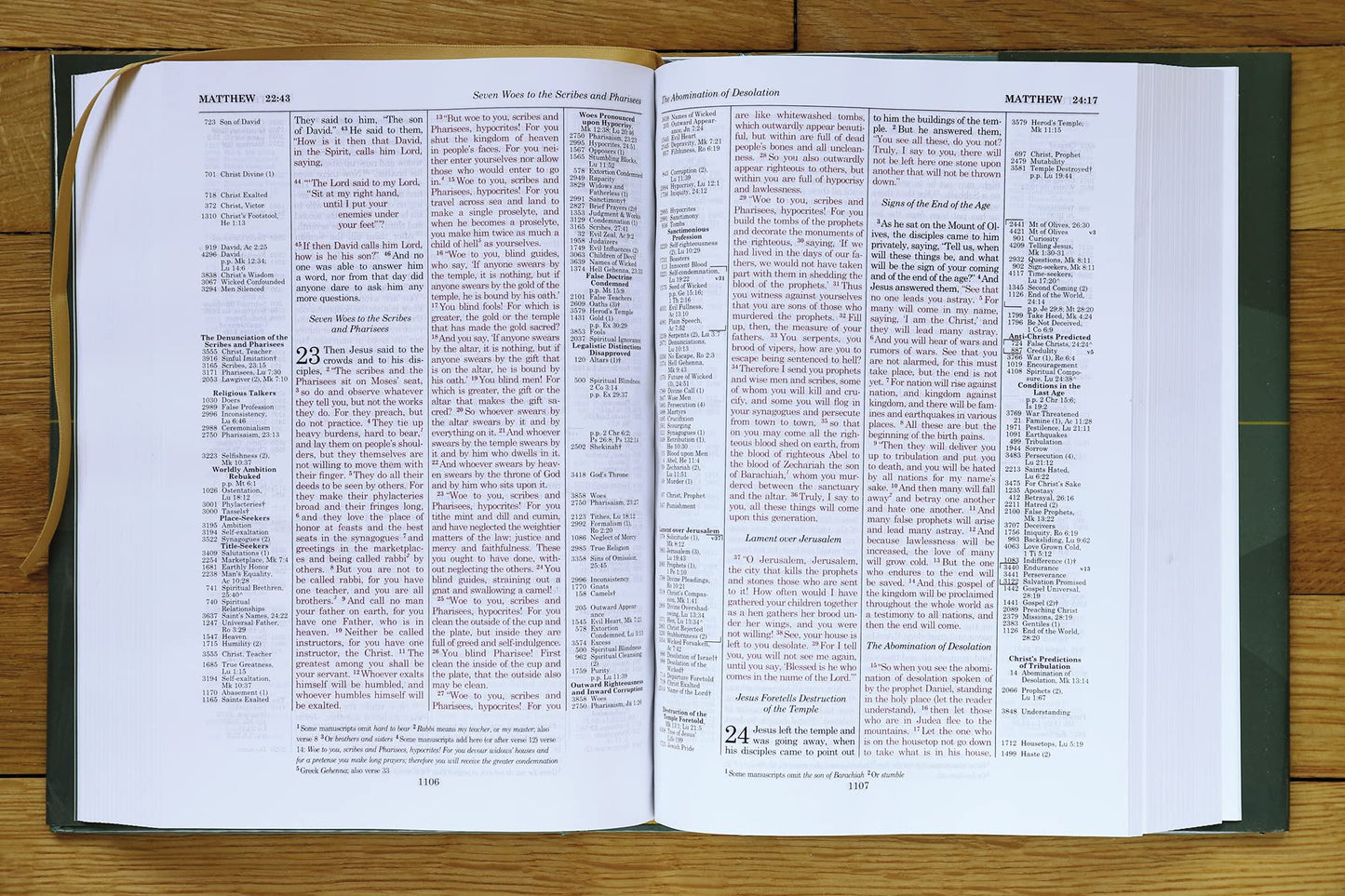 ESV, Thompson Chain-Reference Bible, Hardcover, Red Letter