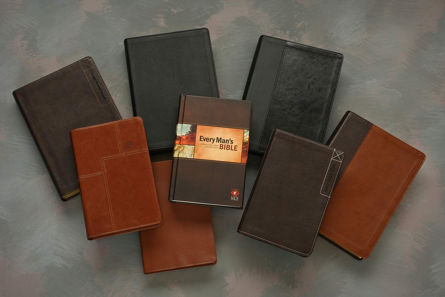 Every Man's Bible NIV, Large Print, TuTone (LeatherLike, Onyx/Black)